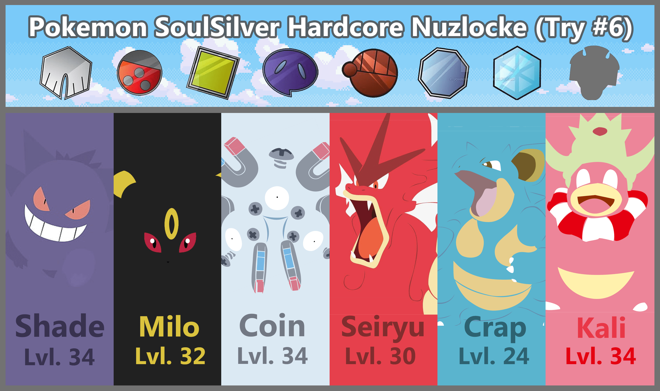 Glacier Badge is mine, but Clair the runkiller is next. I need a lot of