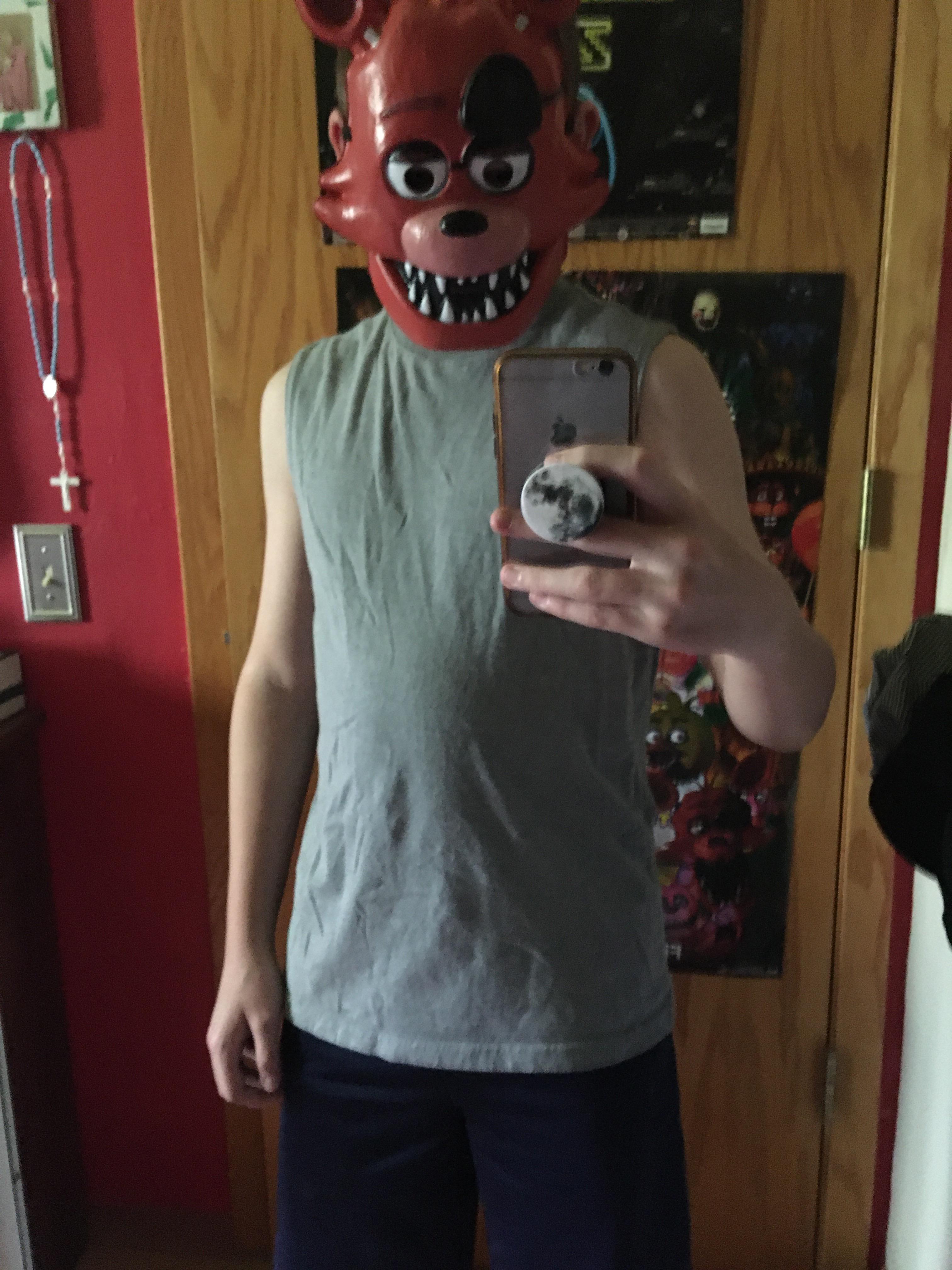 I decided to cosplay as Mike from FNaF 4 because I felt like it. r