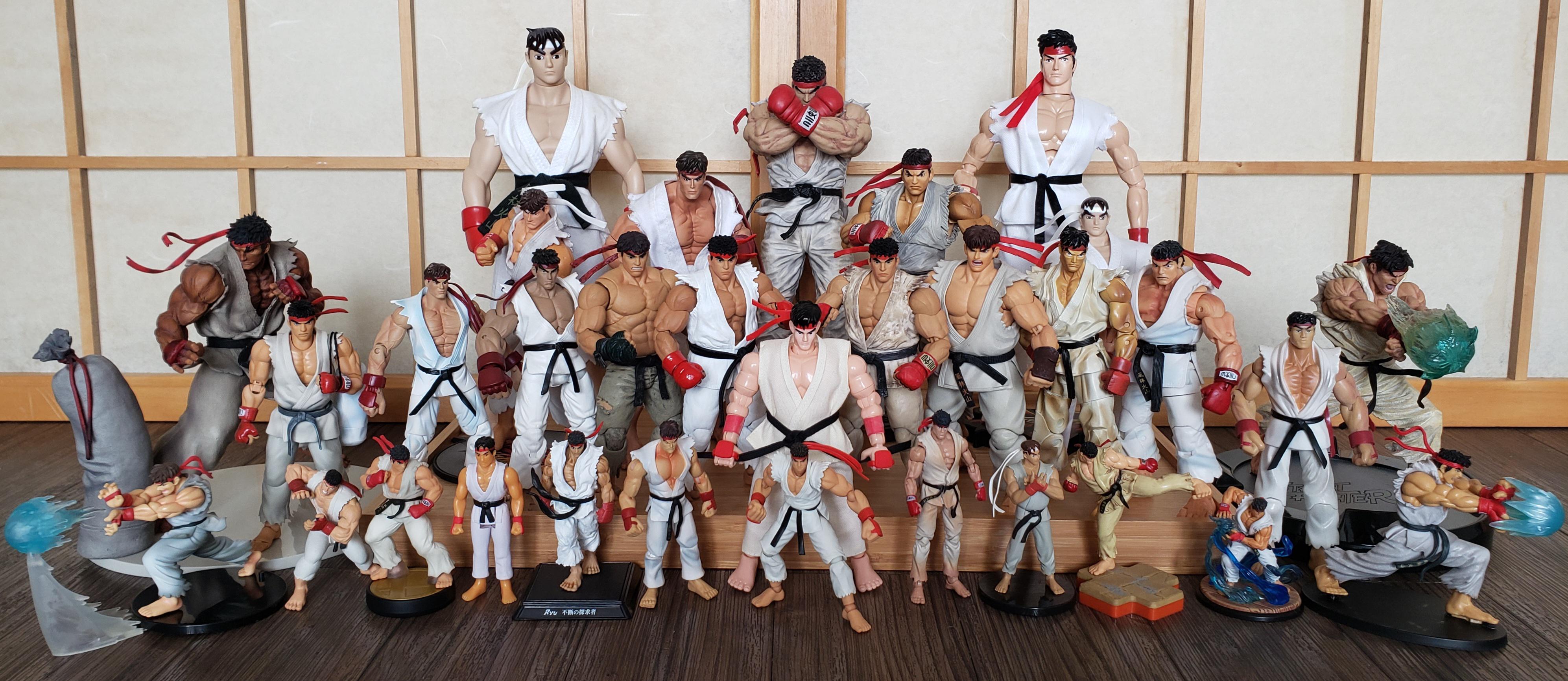 FOR RYU, IT'S ALL ABOUT THE FIGHT! 10 years of collecting the Best