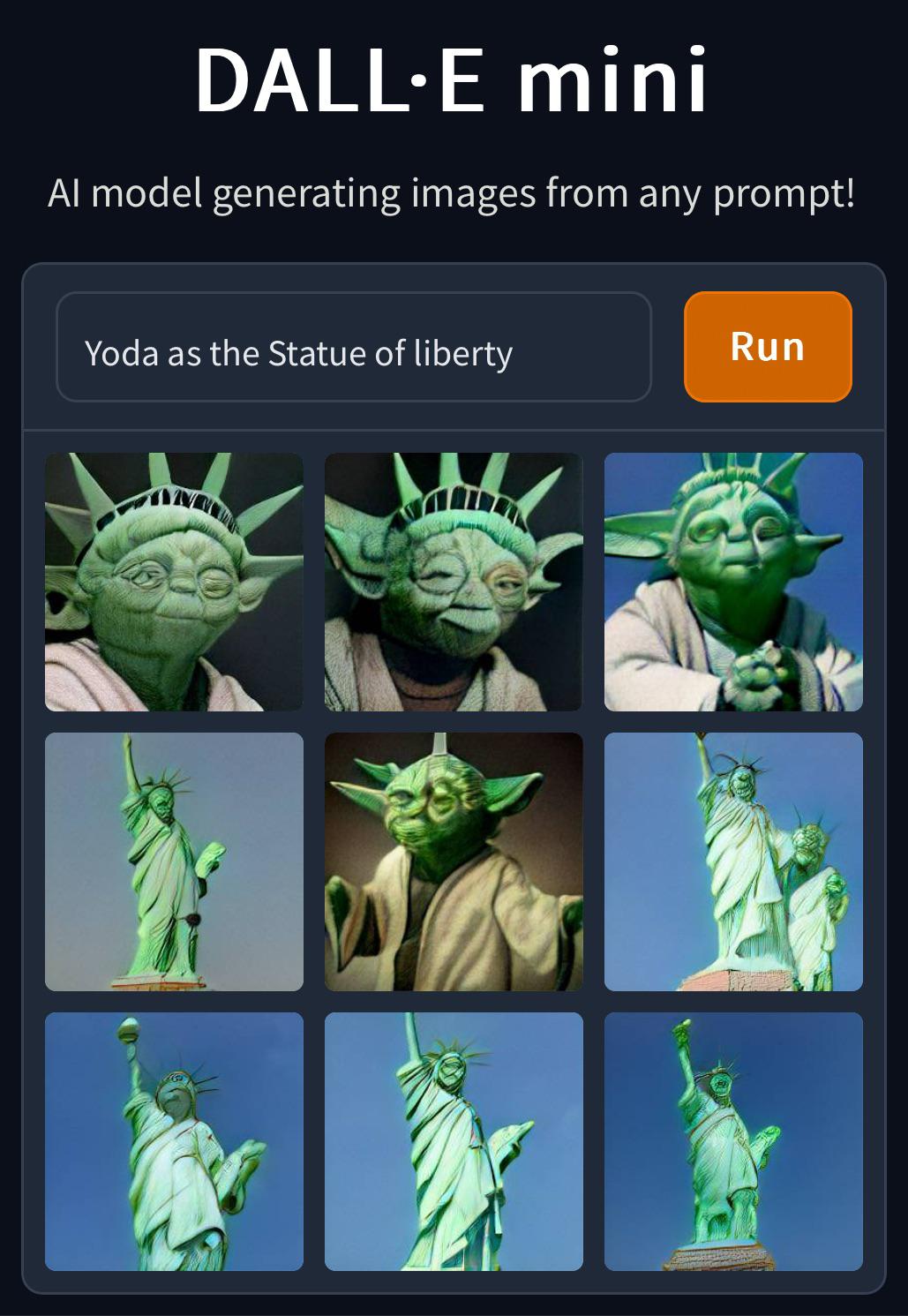 Yoda as the Statue of Liberty r/weirddalle