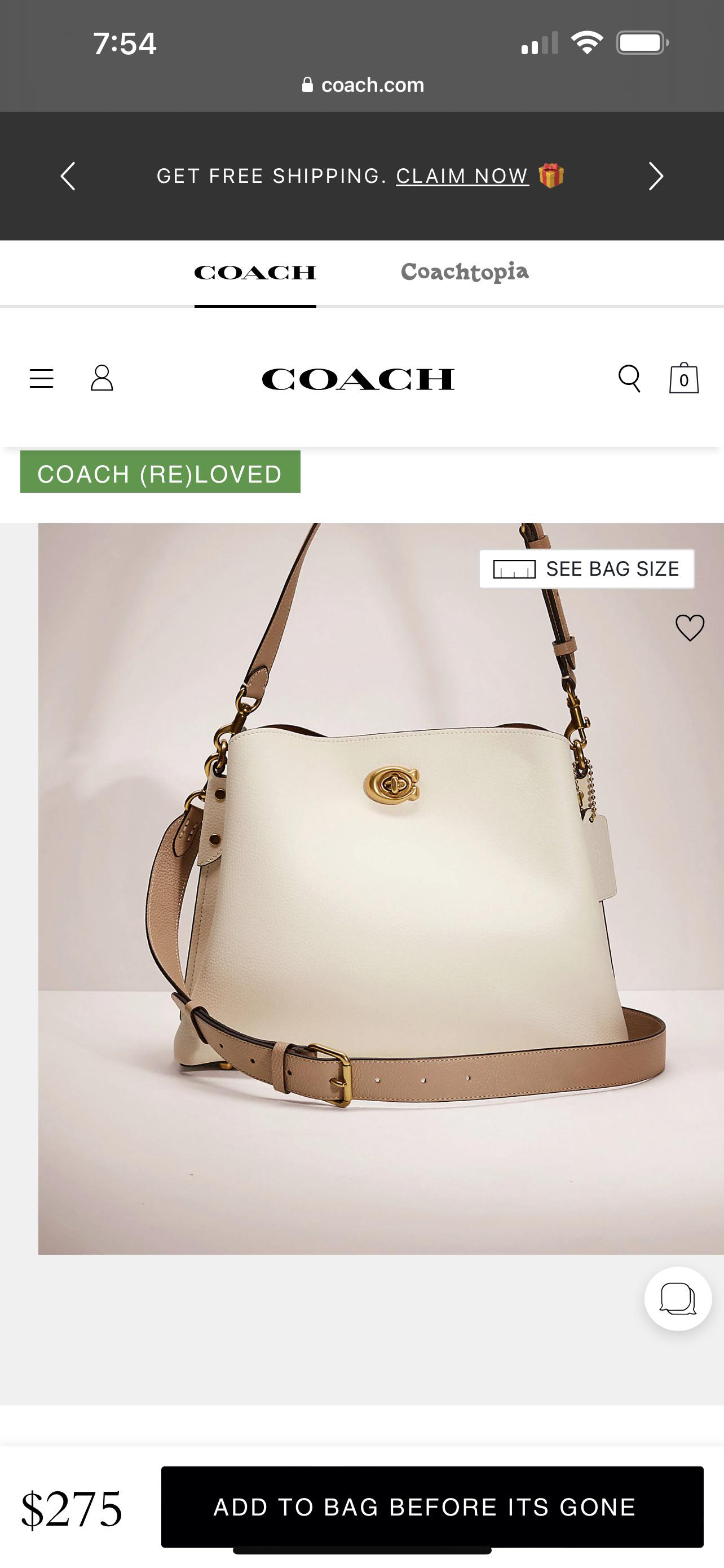 Coach reloved! r/handbags