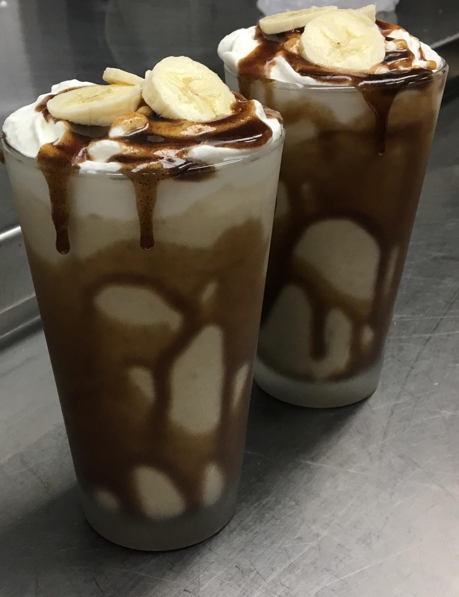 [Homemade] Bananas foster milkshakes r/food