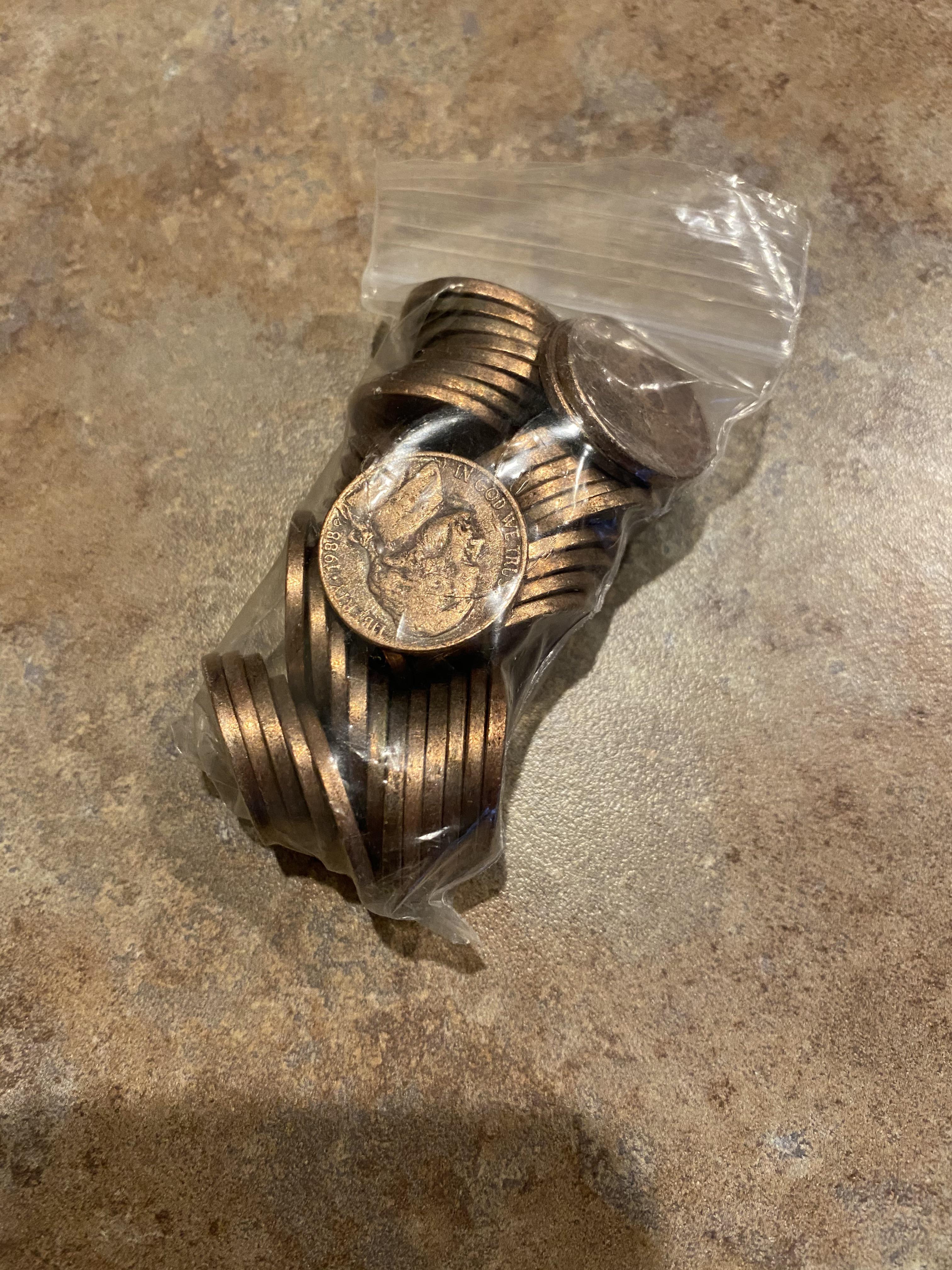 Ever seen copper plated nickels? Any value more than 5 cents lol. Just