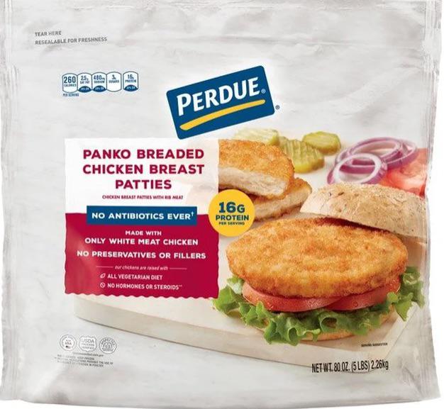 Perdue Panko Breaded Chicken Breast Patties make for a mean chicken