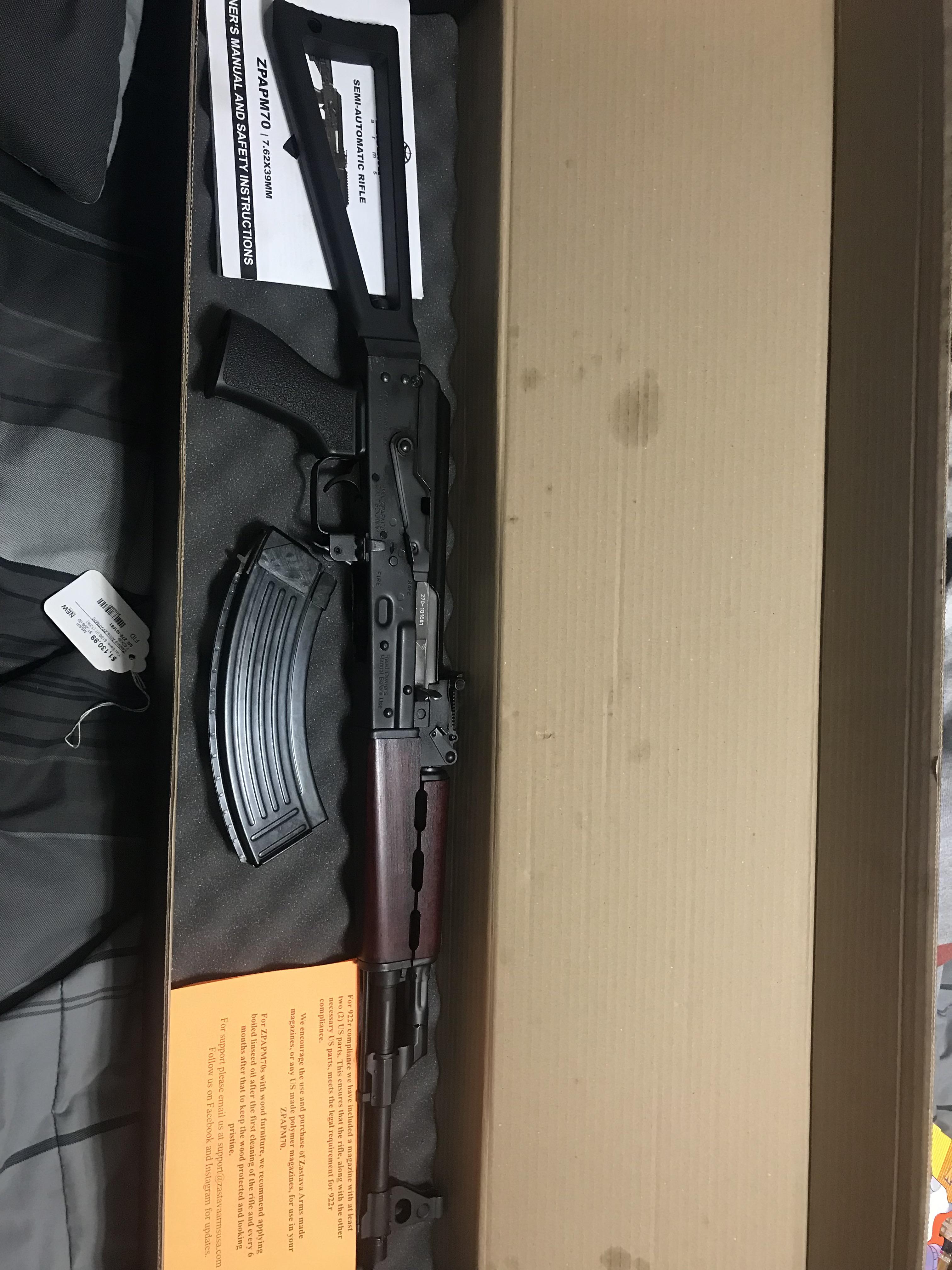 Took my first step into the world of AK’s with the zpapm70, any