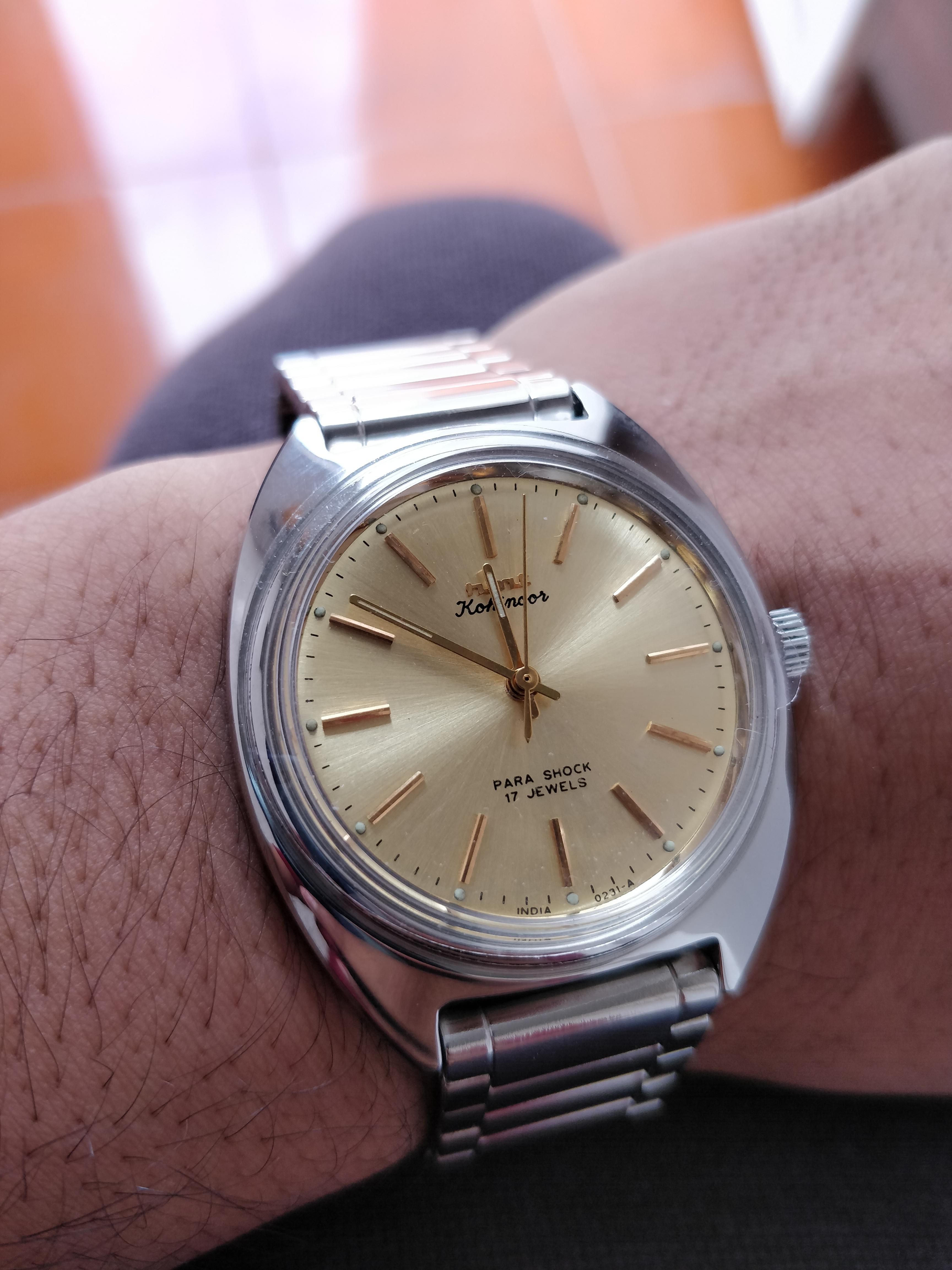 HMT Kohinoor Watch Better Value Than An Omega Or A Rolex atelieryuwa