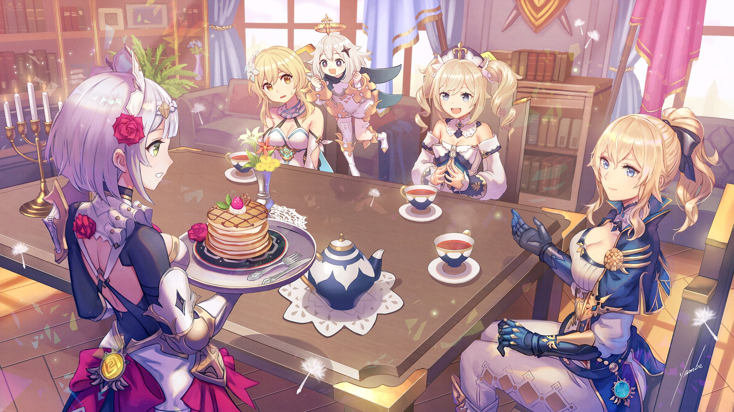 Tea Party [Genshin Impact] r/animehotbeverages