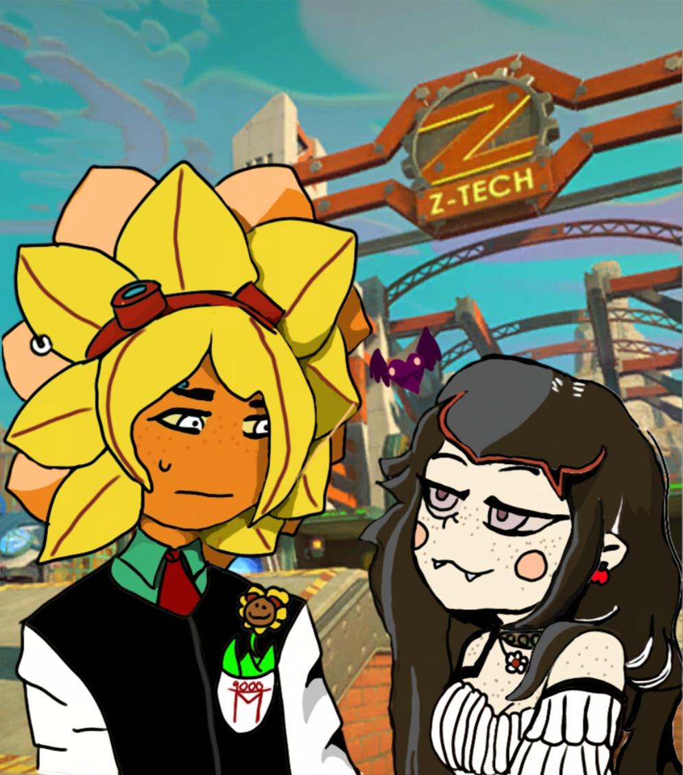 Mischevious Vampy Velvet r/PlantsVsZombiesR34