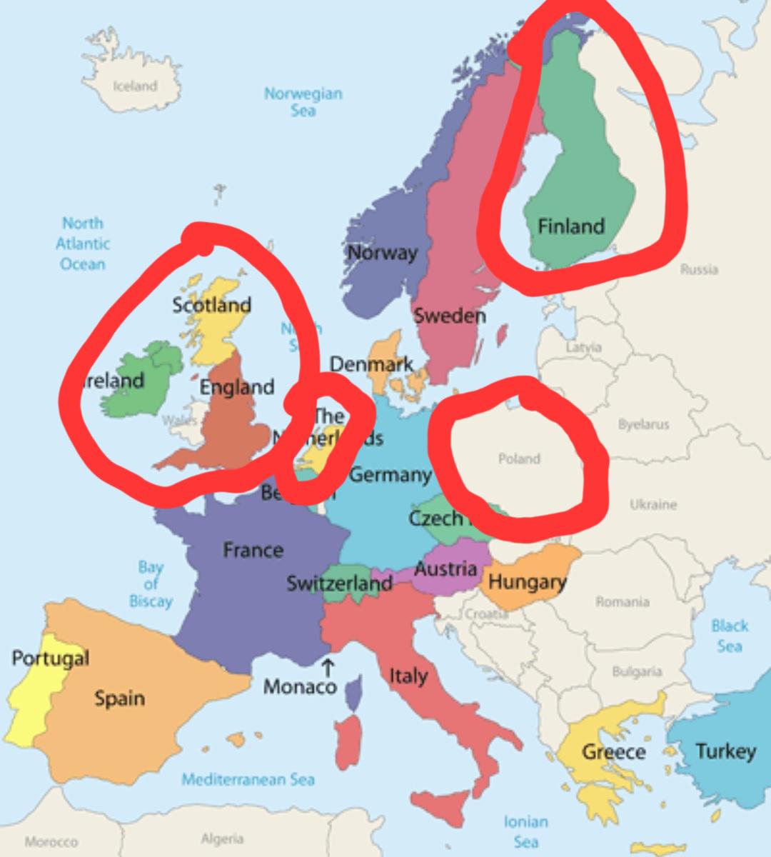 Is there a reason why this group of countries end their names with