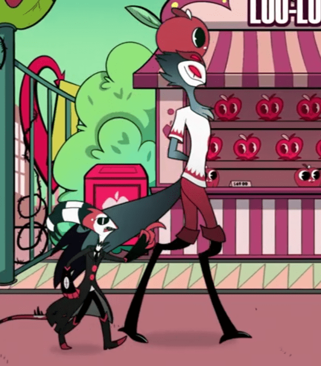 If Blitzo is 5'5, Stolas is at the least 11ft+! Look at that height