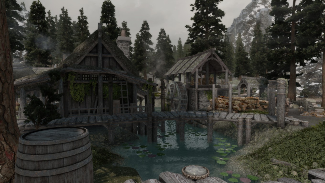 Riverwood the safe haven from the ailments of the land r/skyrim