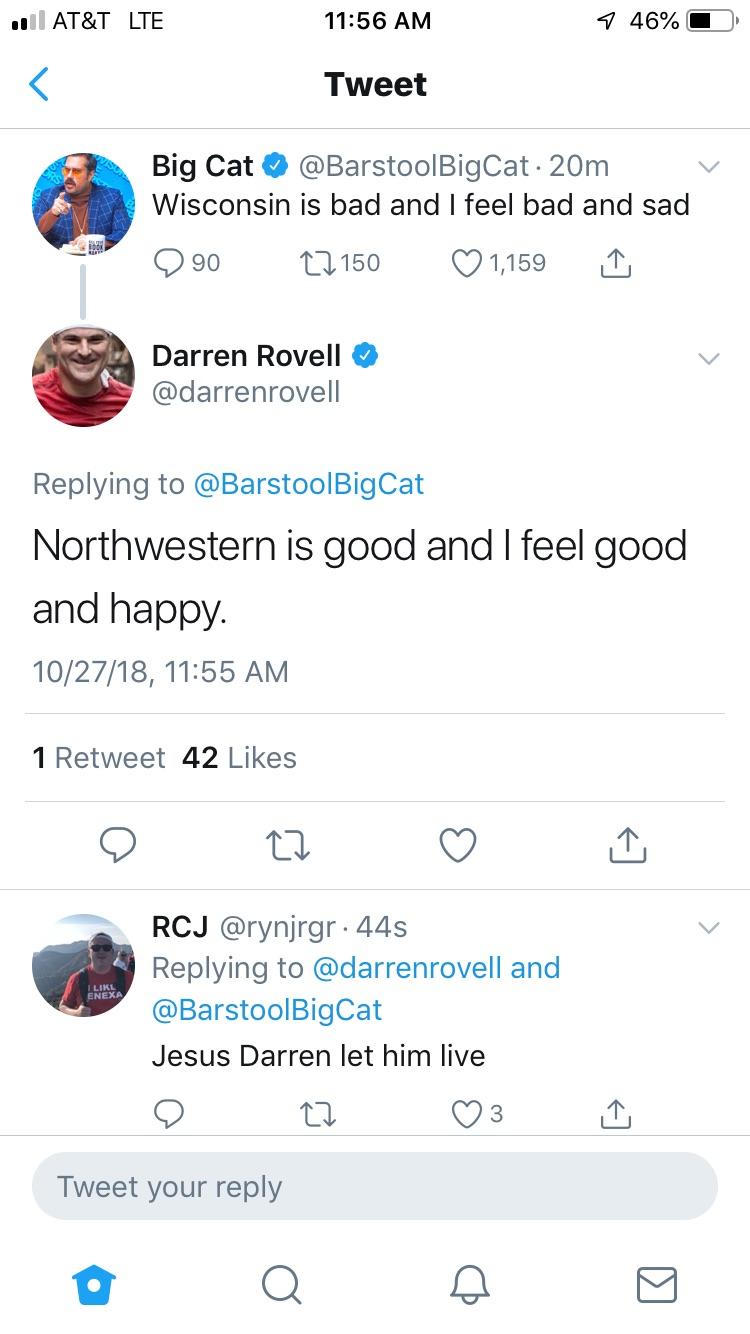 Darren Rovell again shoves Big Cat in a locker r/barstoolsports