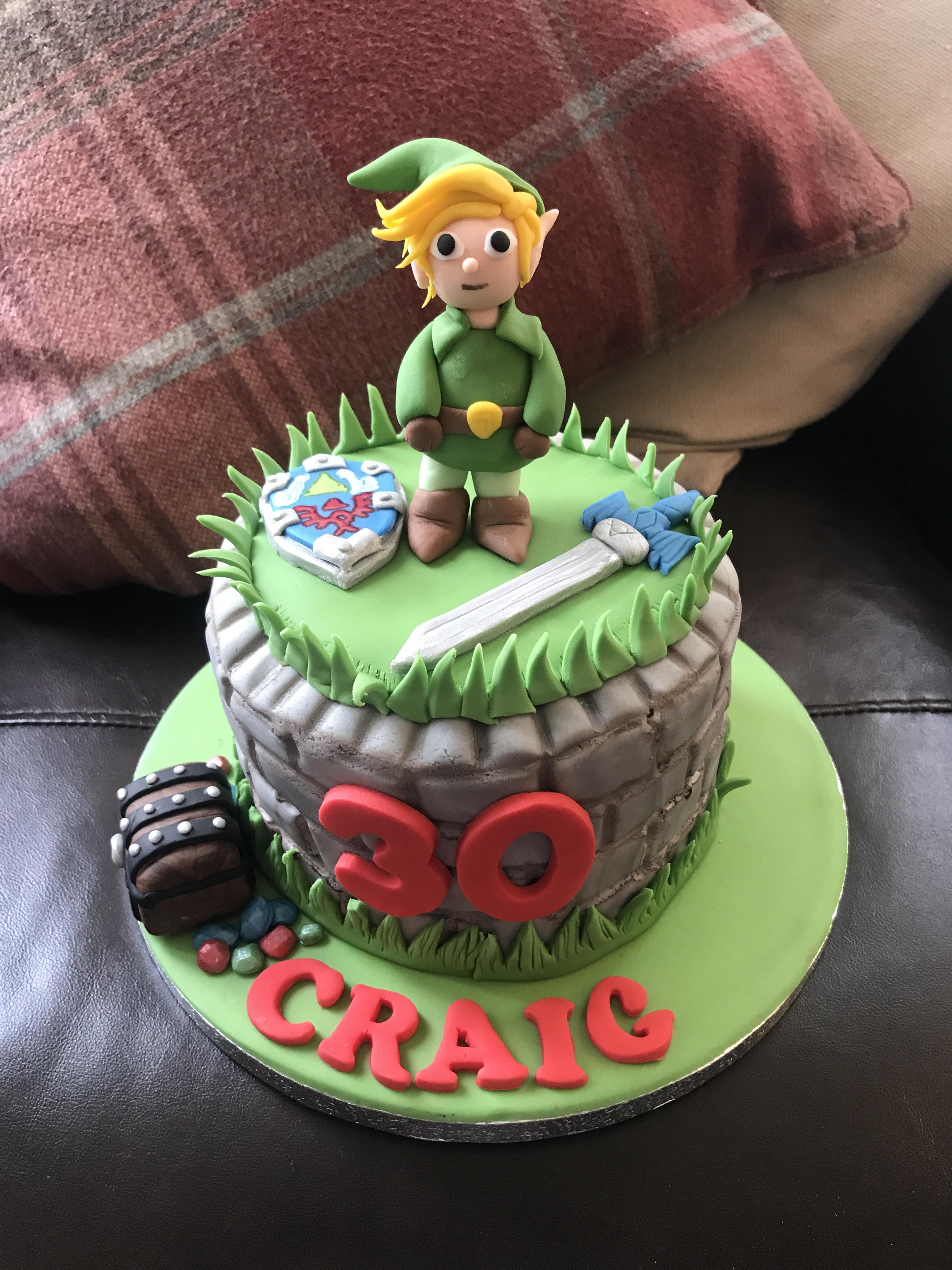 My girlfriend had this most amazing birthday cake made for me (thought