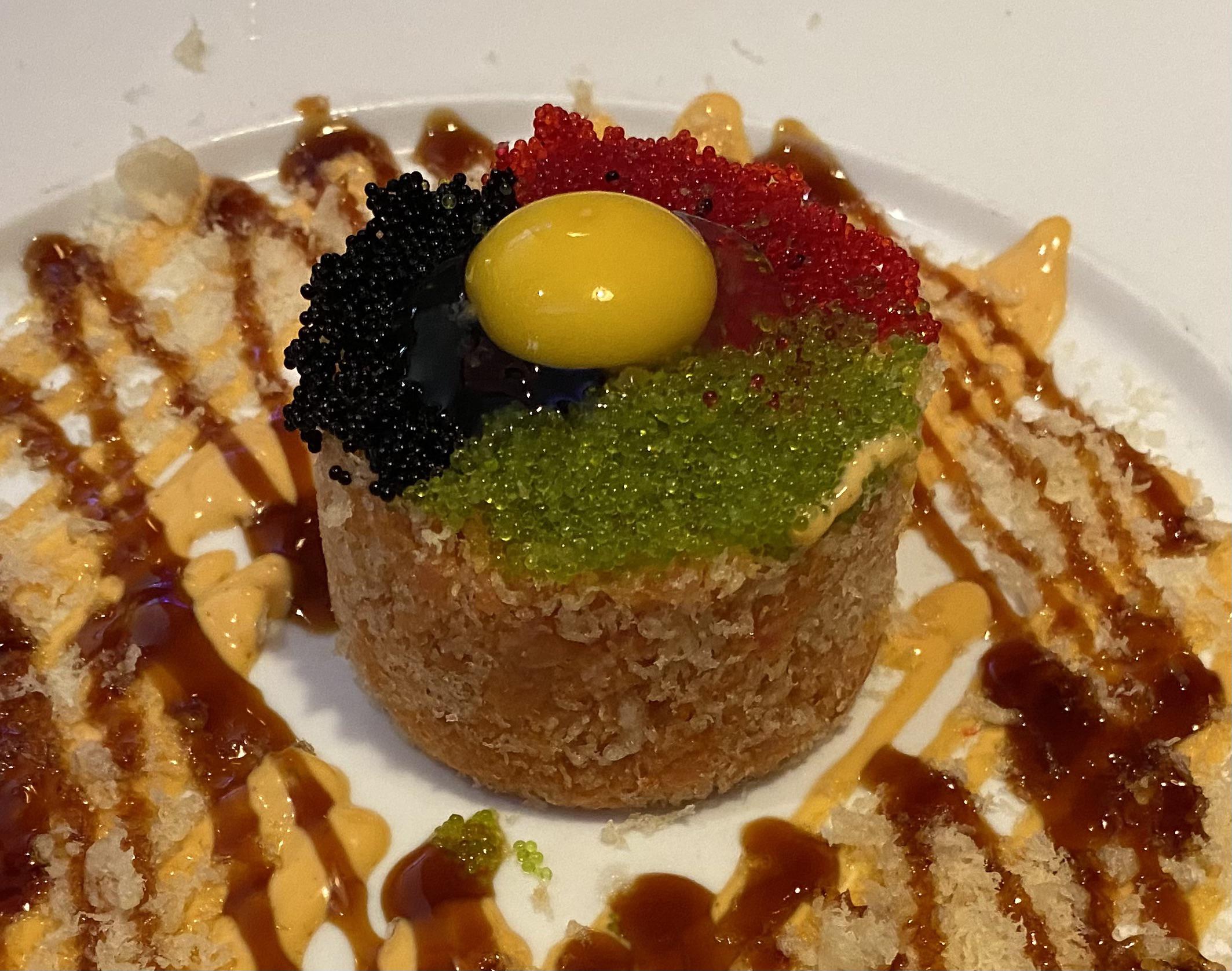 Tuna Tartare With Quail Egg