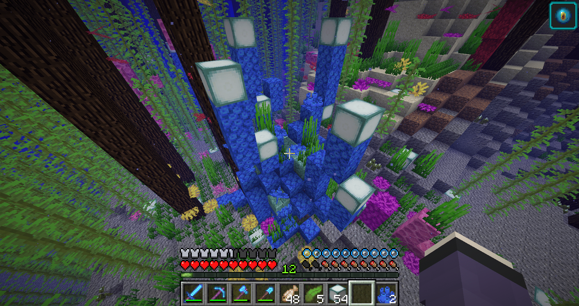 a fun conduit design. its also my first P feed back? r/Minecraft