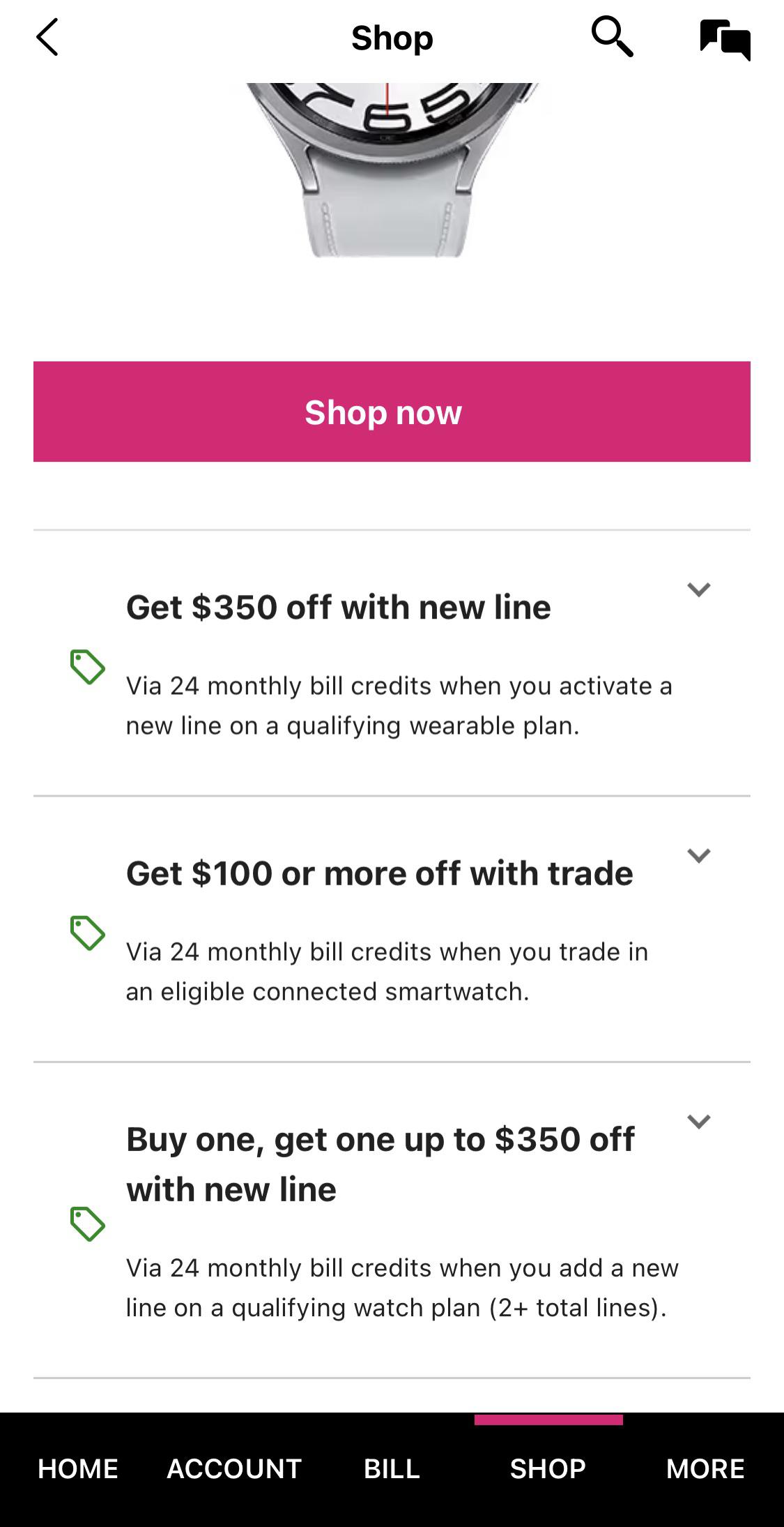 What is the point of BOGO watch promos, if it’s not a better deal (same