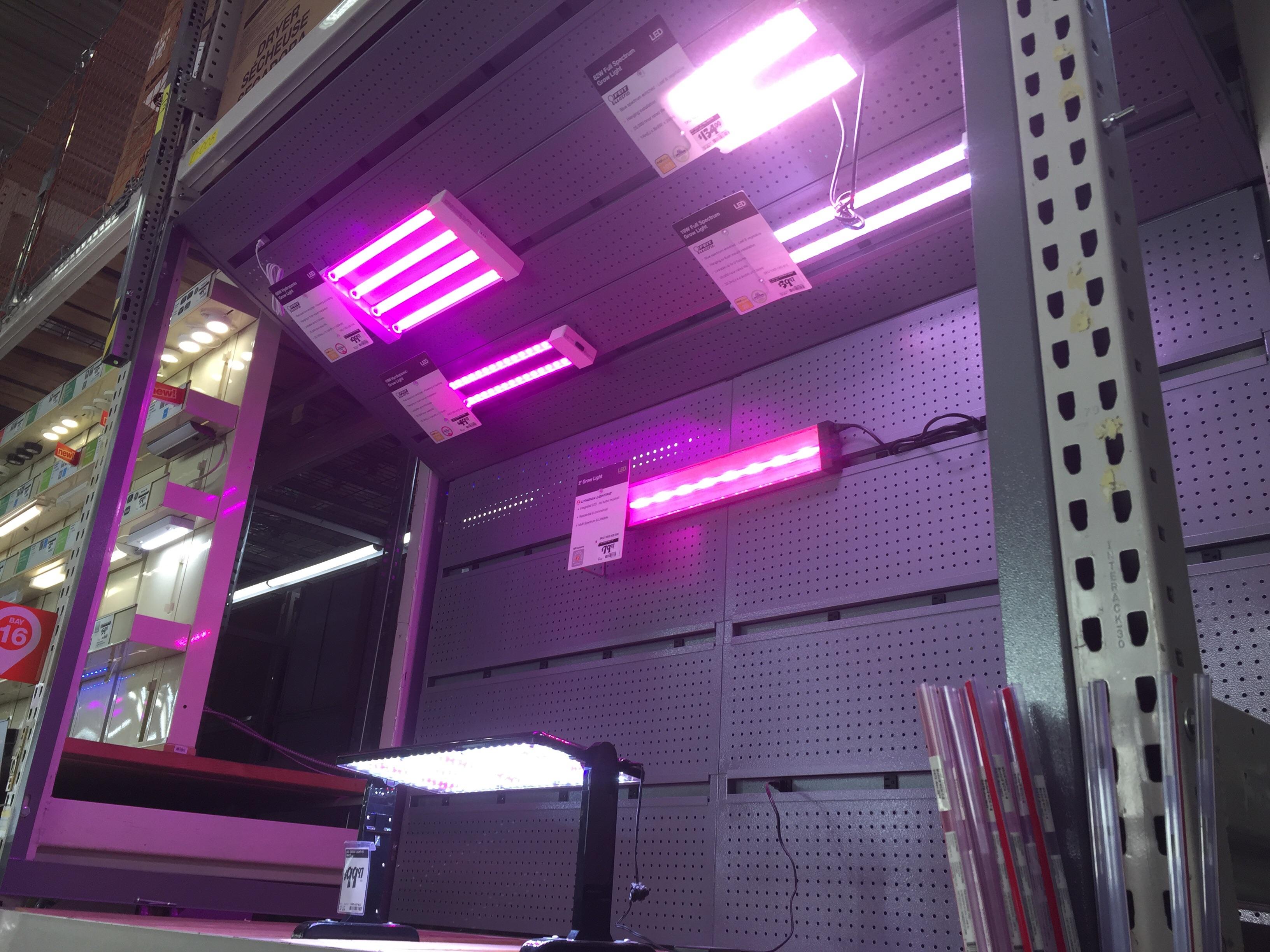 Walked into Home Depot today... they are now selling hydroponic grow