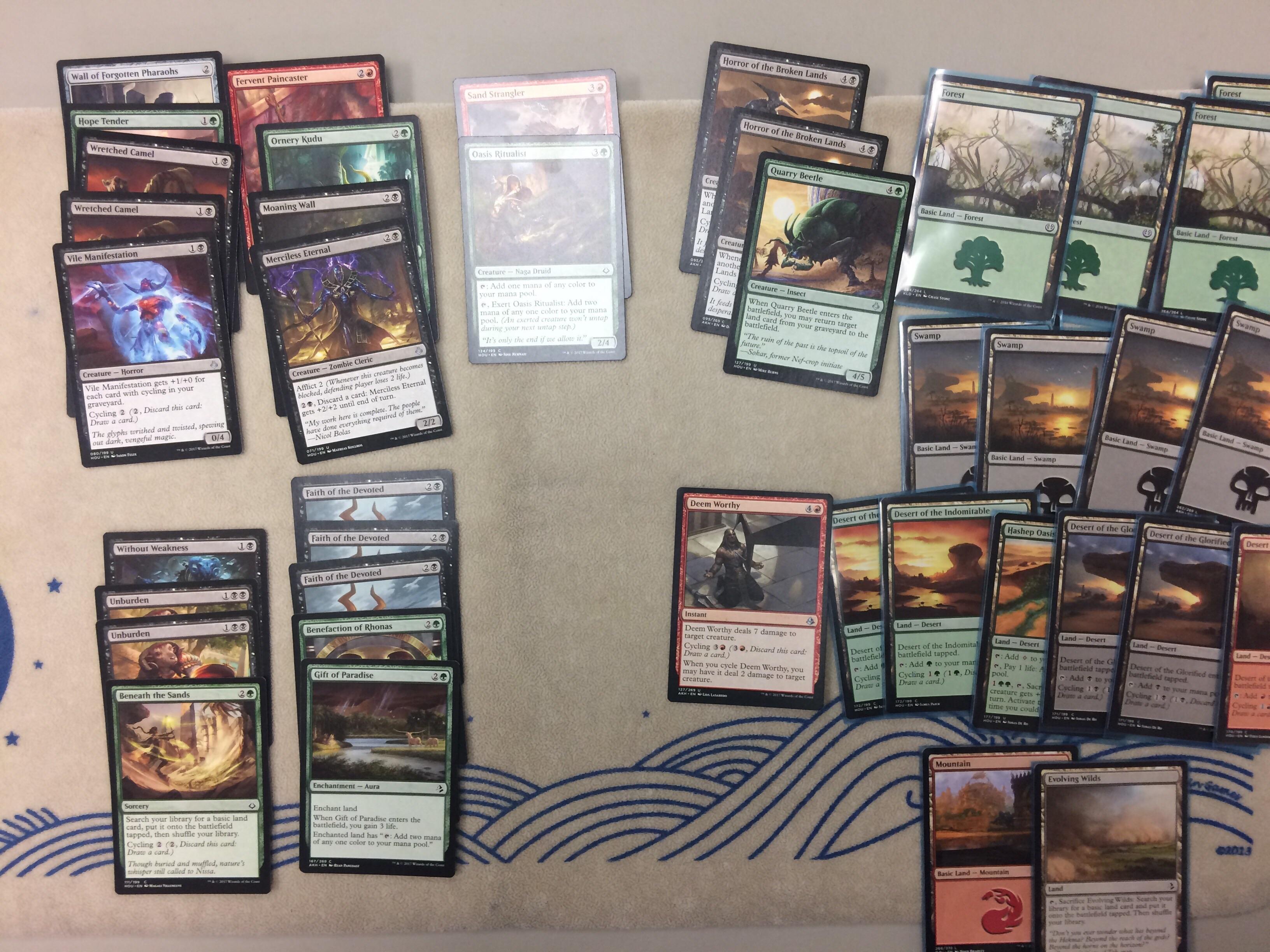 The first and only Cycling deck from this block and easily the most fun