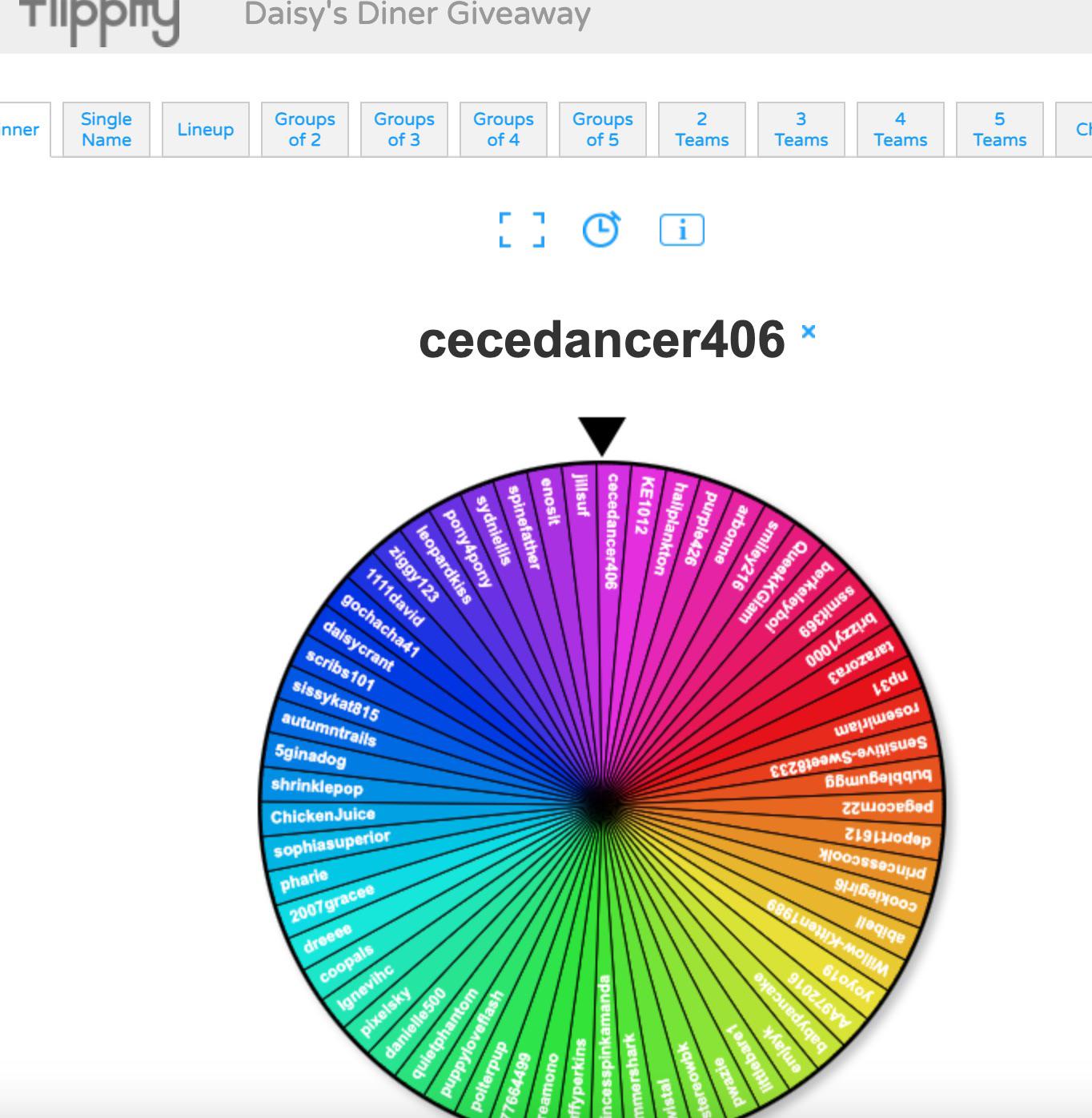 Daisy’s diner giveaway winner! r/kinz