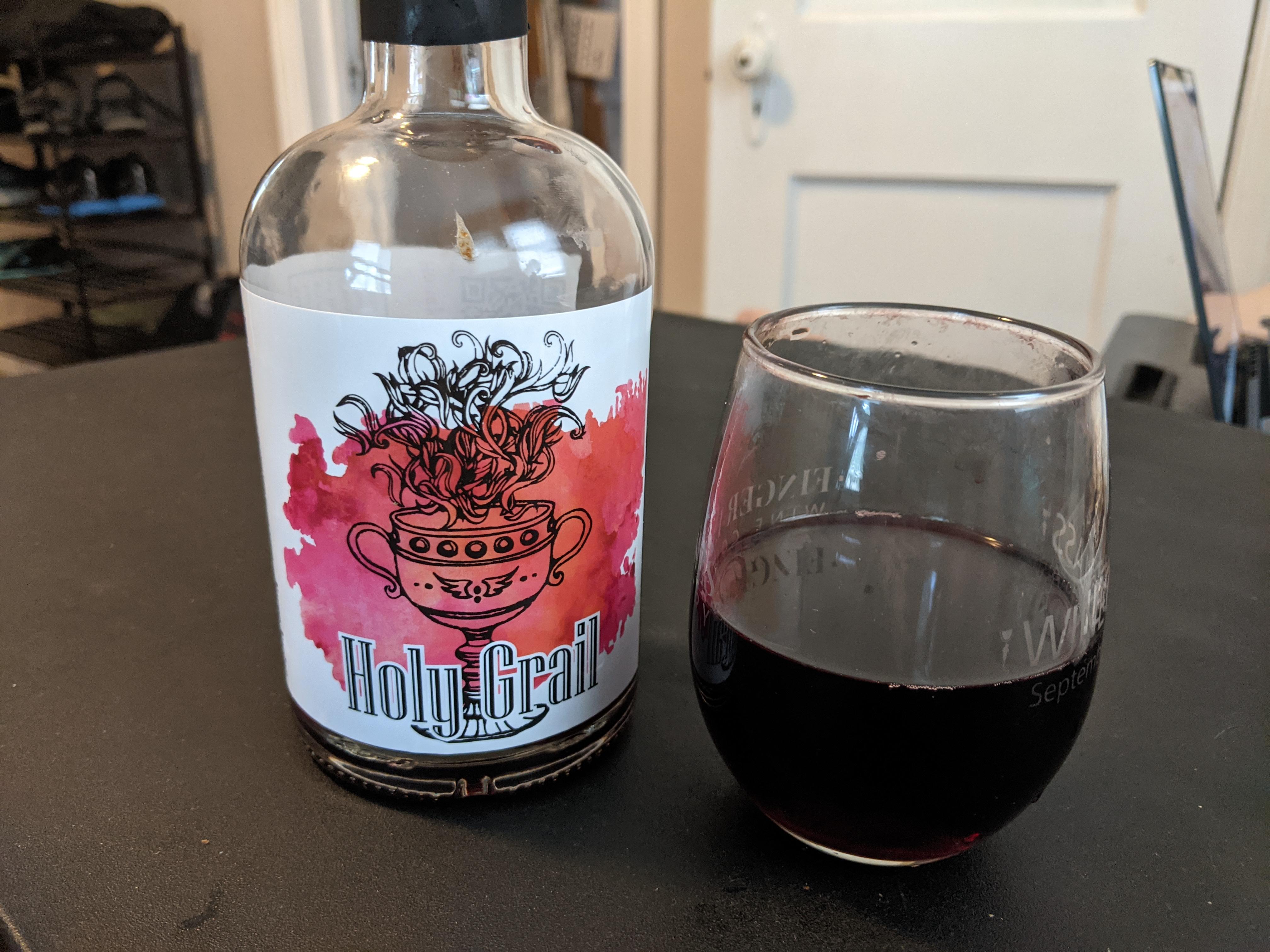 Holy Grail mead from Valhalla Meadery, Kalamazoo, Michigan mead