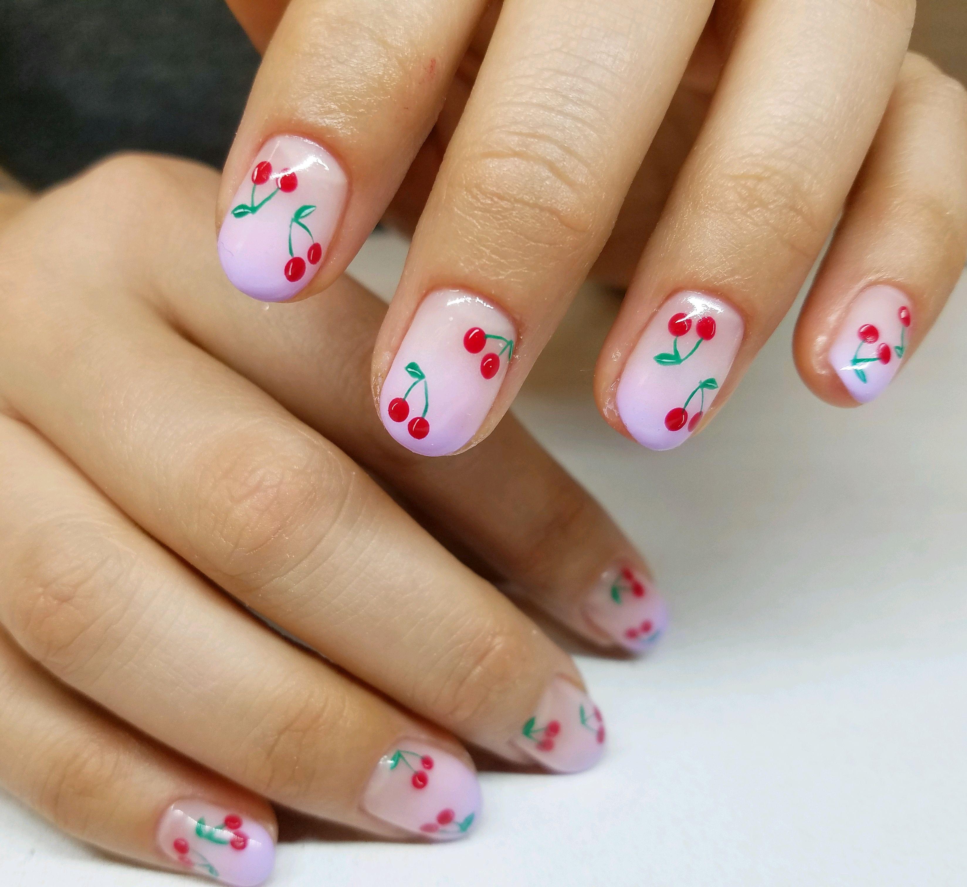 Cherry nails r/Nails