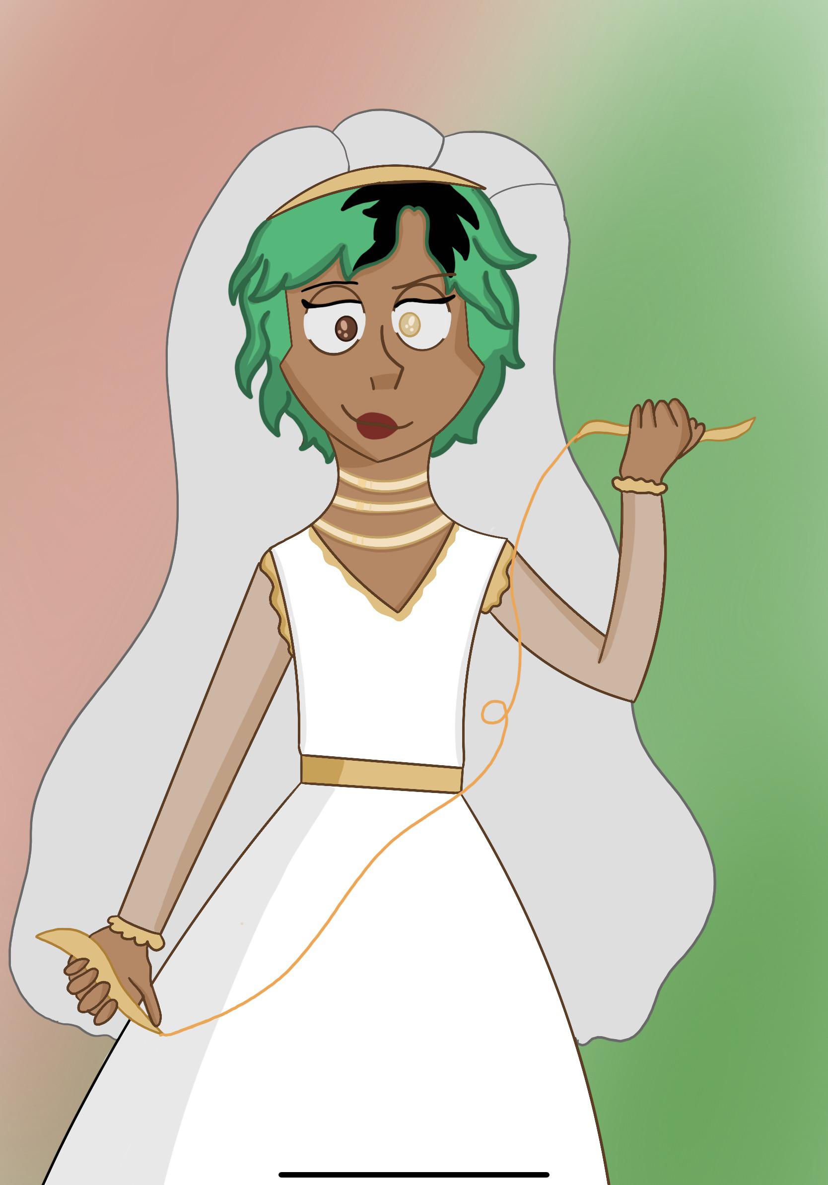 Alex Fierro wedding dress r/camphalfblood