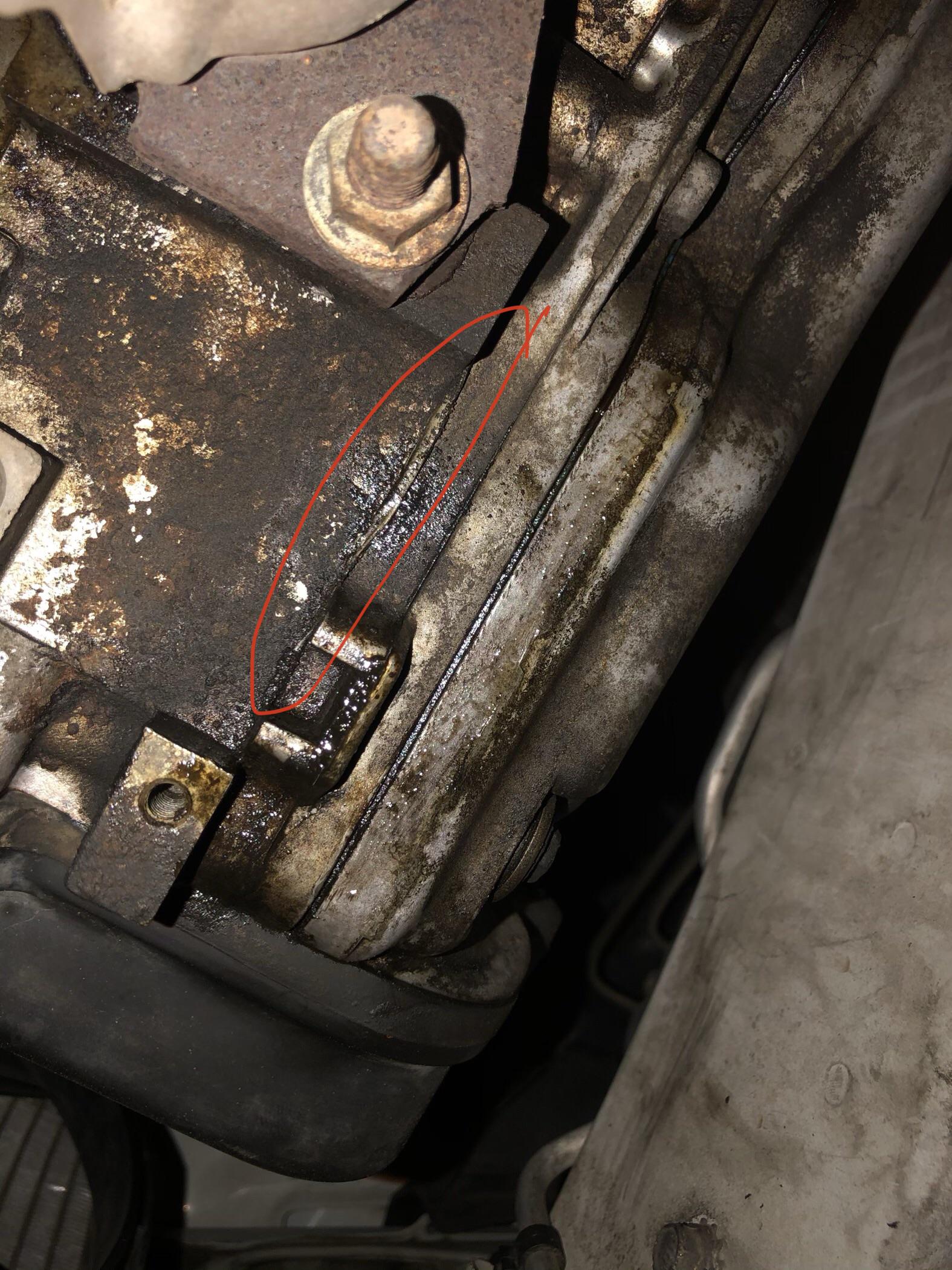 Oil dripping onto exhaust and burning, temporary fix? r/MechanicAdvice