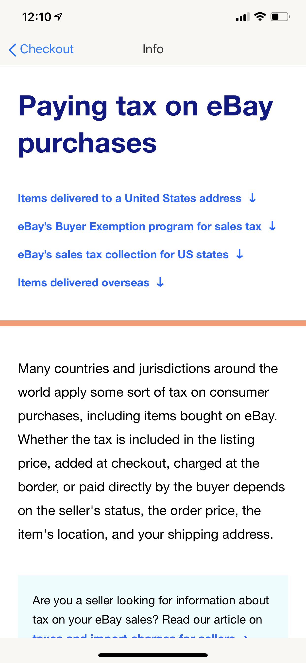 Collecting tax really hurts sellers r/Ebay