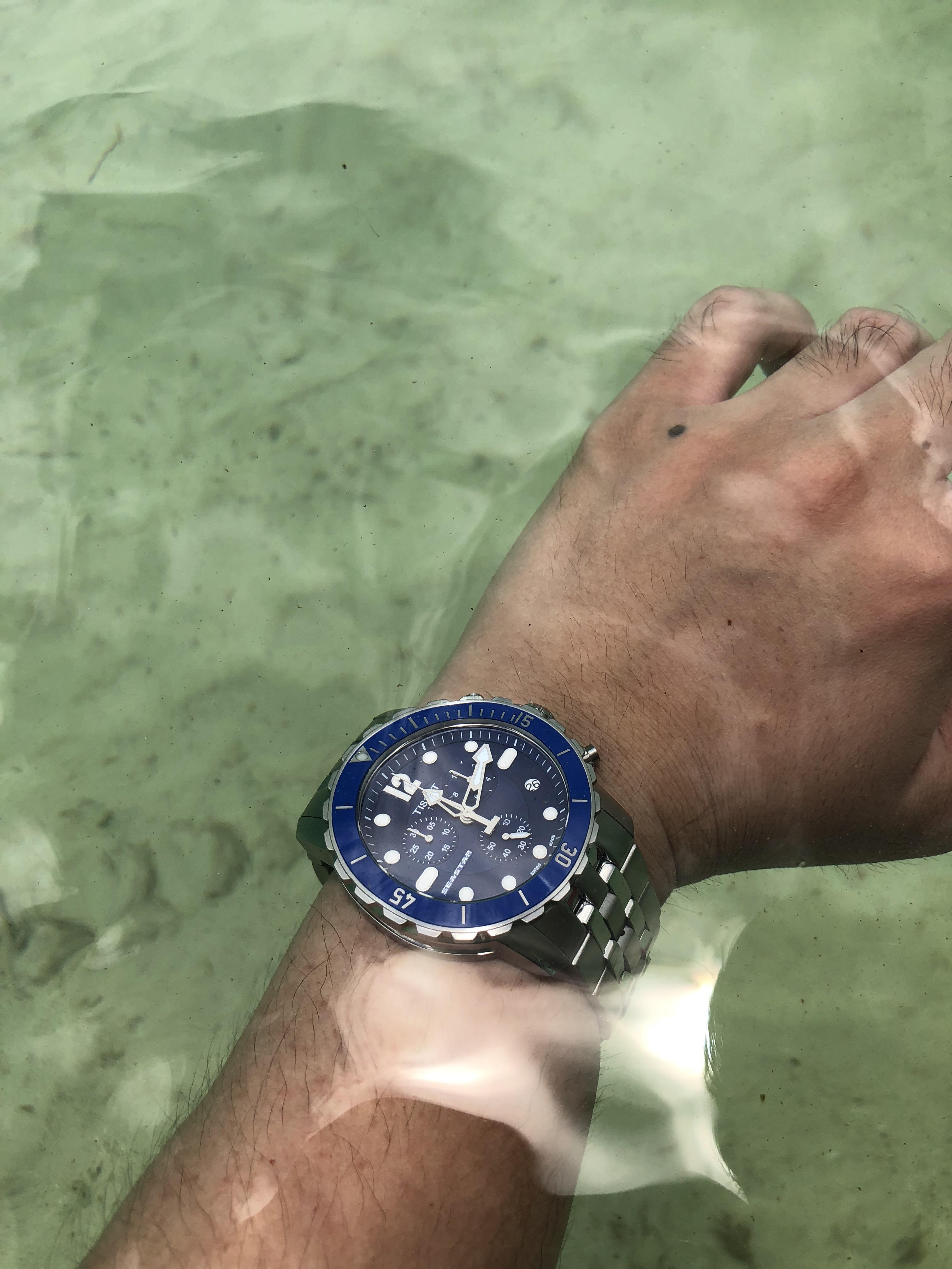 [Tissot] Seastar 1000 Quartz in its natural environment r/Watches