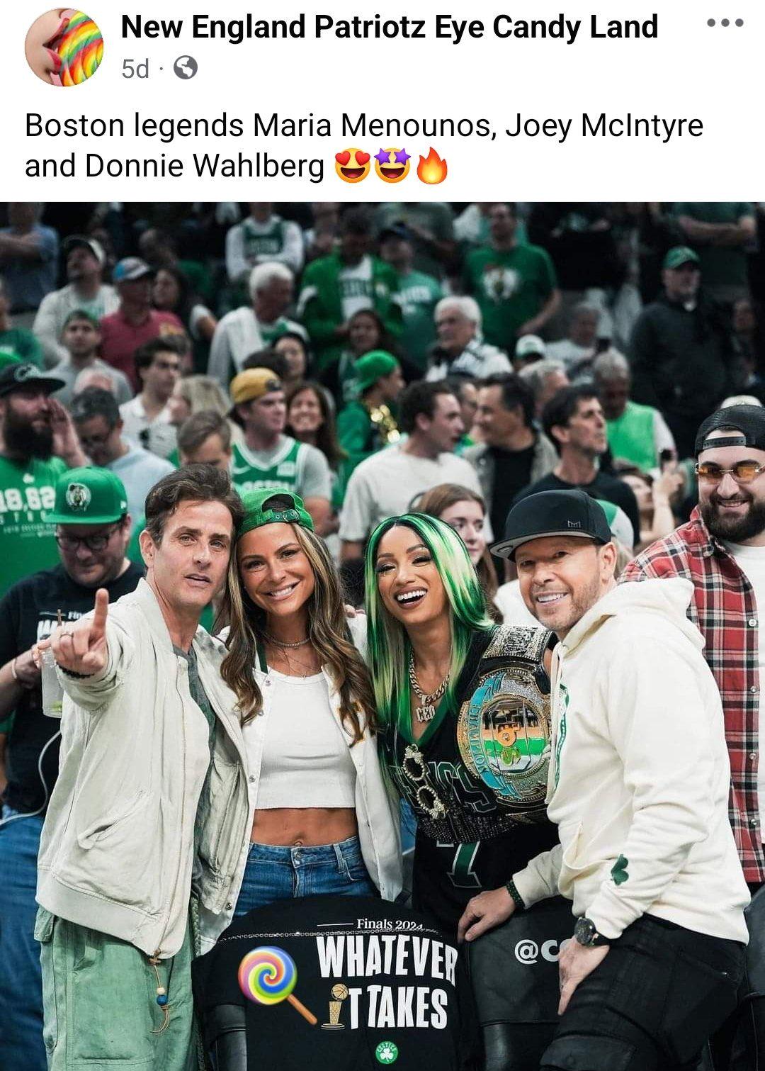 According to Dave Meltzer, WWE feed information to the New England