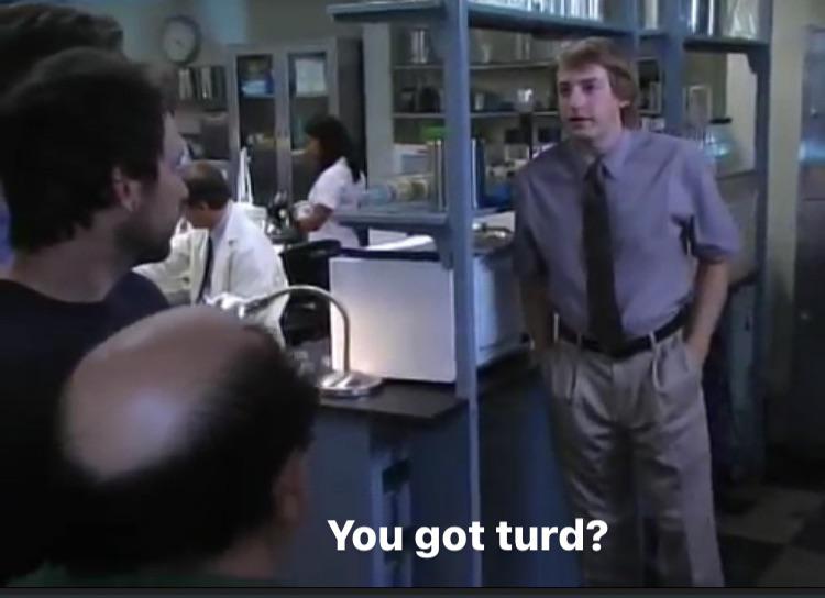 Vet “Do you have a sample of your dog’s stool you can bring by.” What