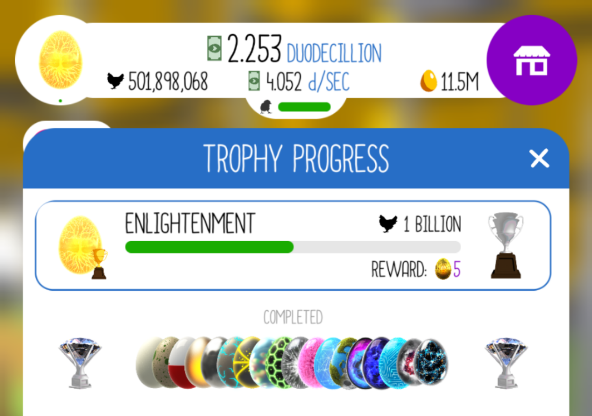 10B Enlightenment egg strategy? r/EggsInc