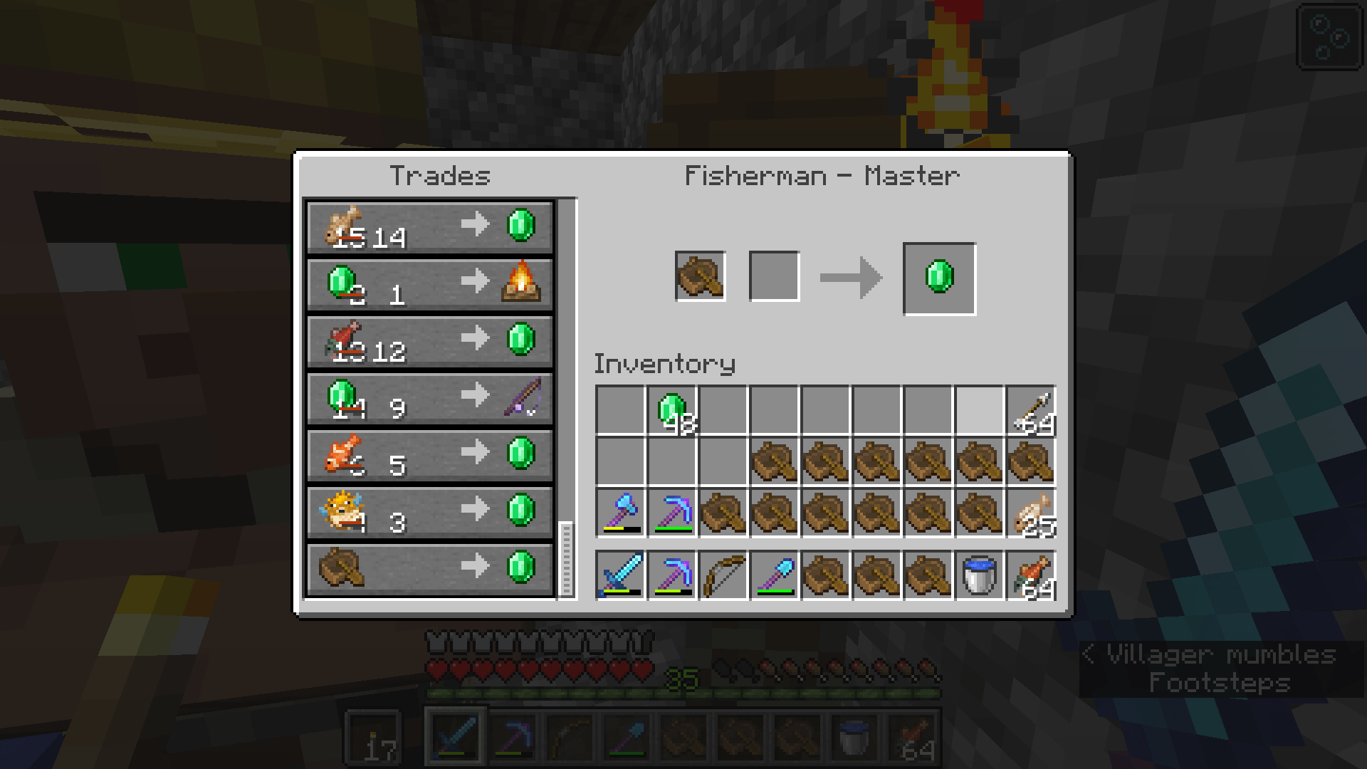 How do you trade for 1000 Emeralds?
