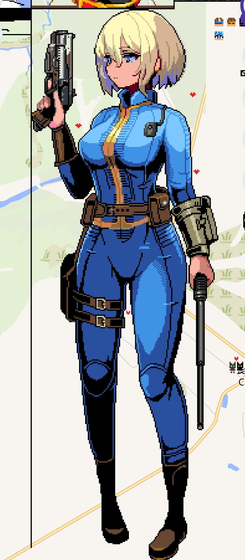Fallout Anime Girl