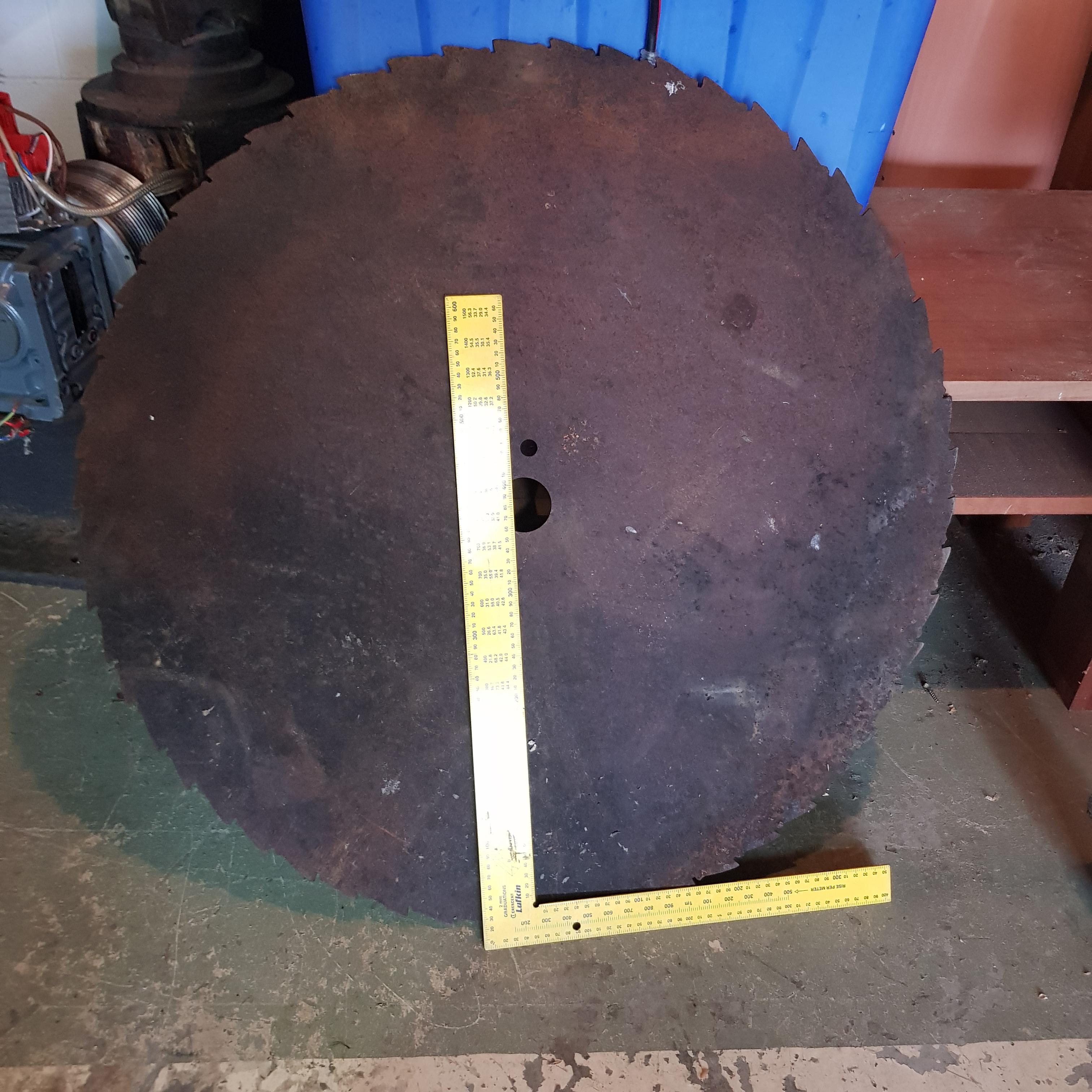 A friend gifted me this small saw blade. Does any one have any tips for