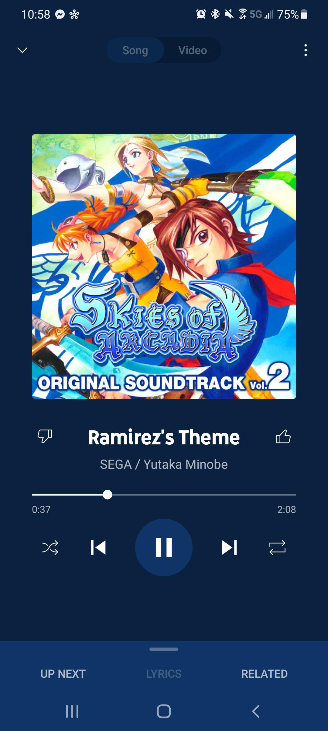 Only the best music to listen too while working r/skiesofarcadia