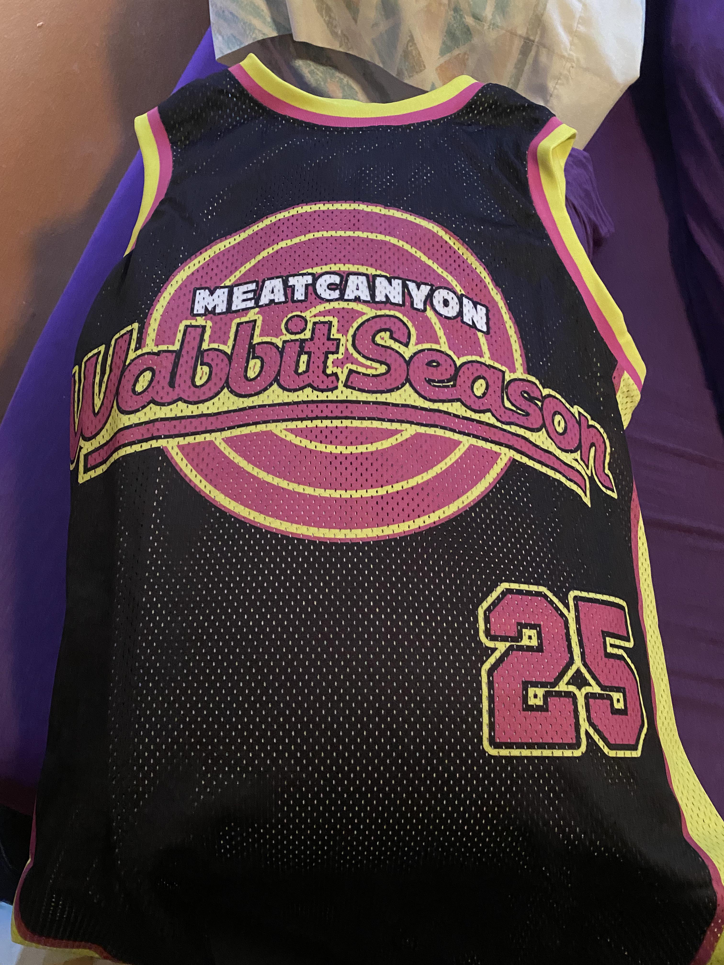 Wabbit Season Jersey arrived!! r/MeatCanyon