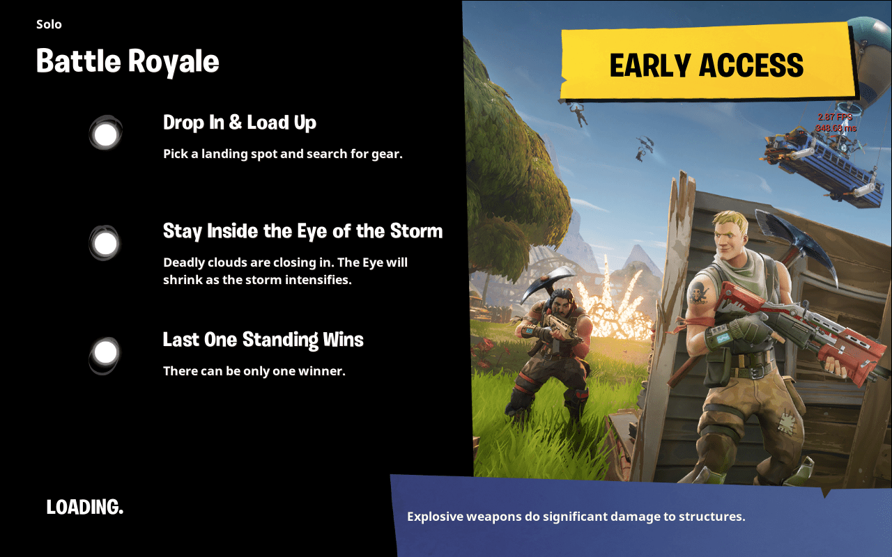 My Fortnite gets stuck on this screen every time I press play. Please