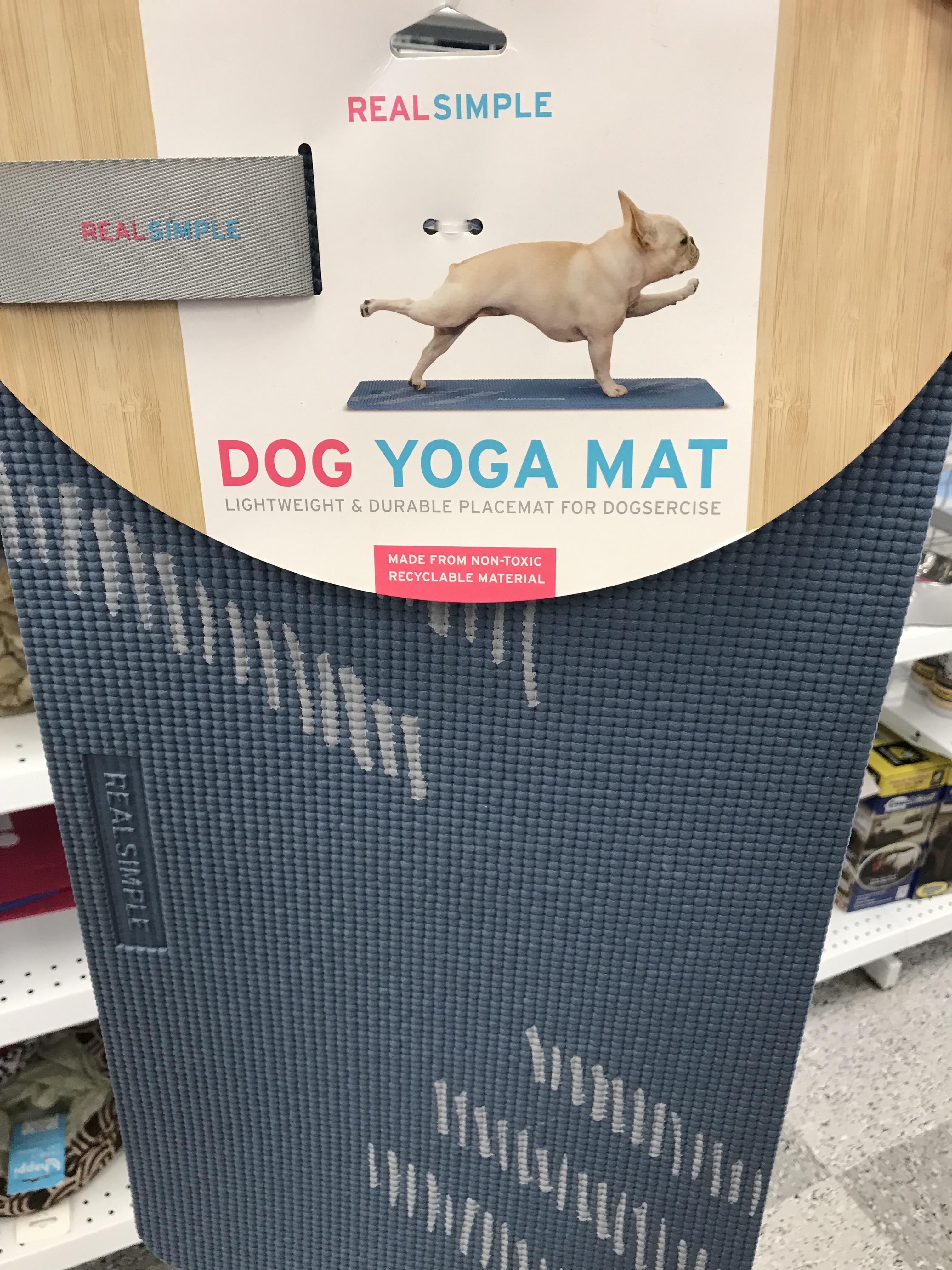 Yoga mats for dogs ofcoursethatsathing