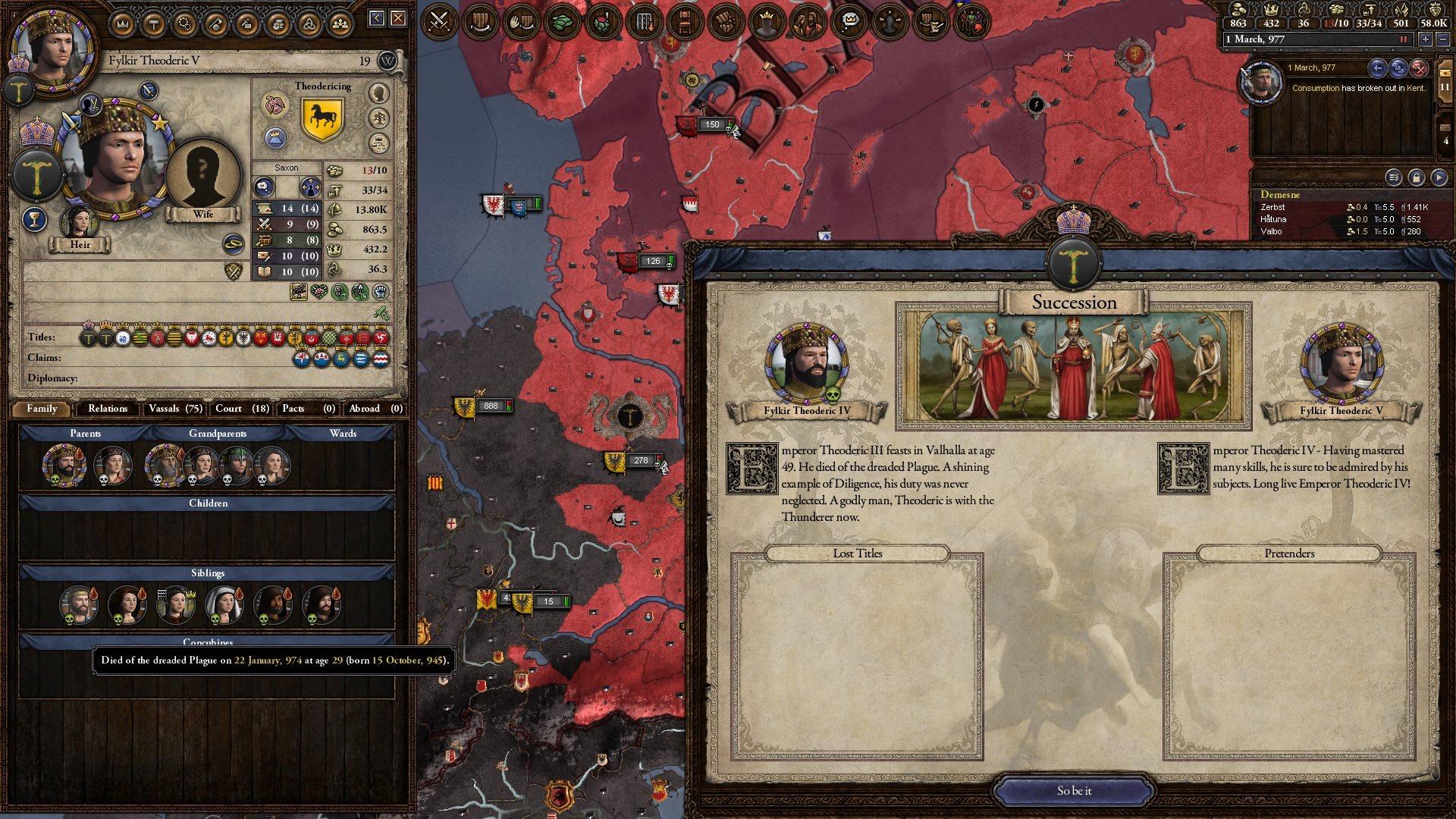 Opened my Gates a day too early CrusaderKings