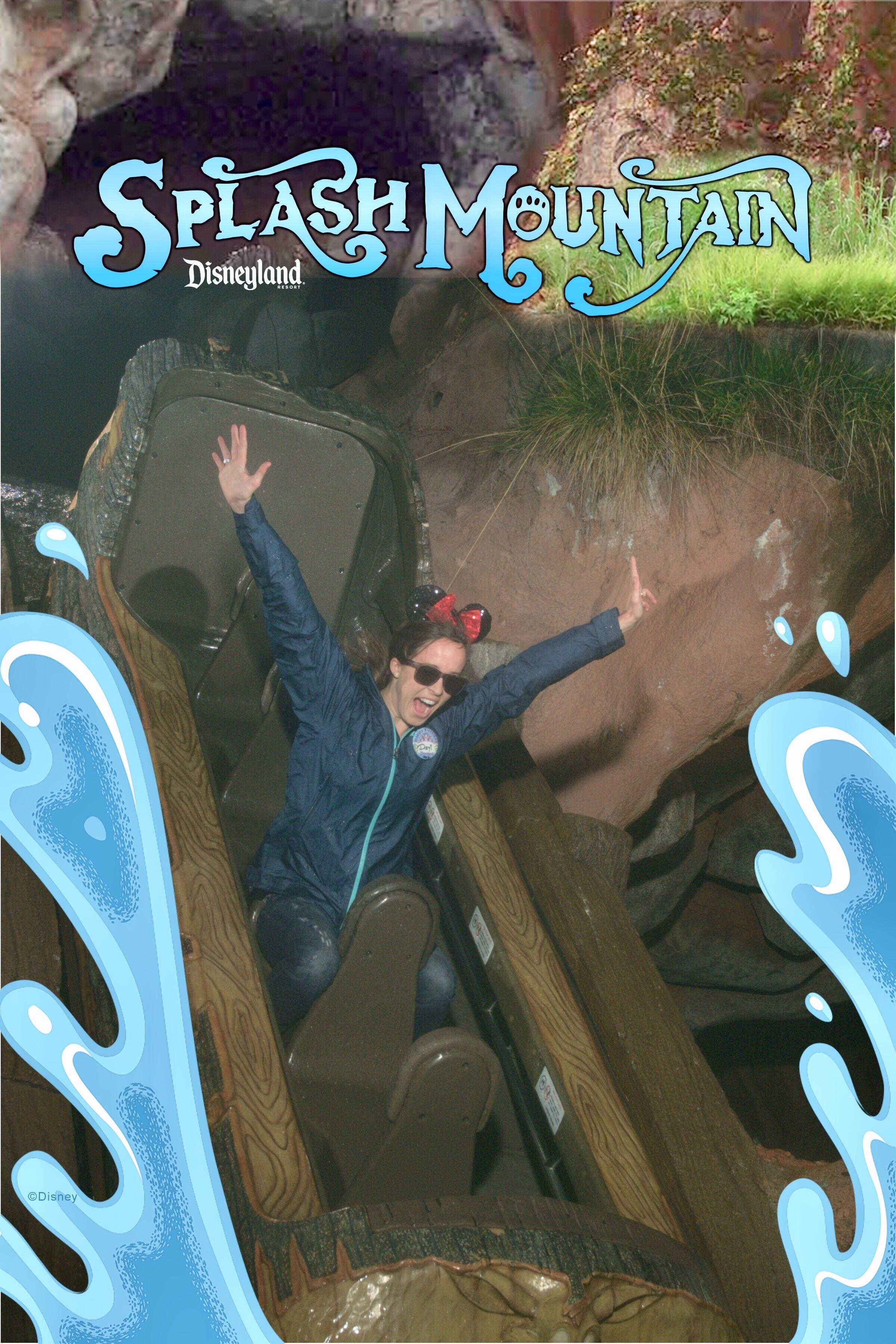 Since were doing single rider Splash Mountain photos, my solo bday trip
