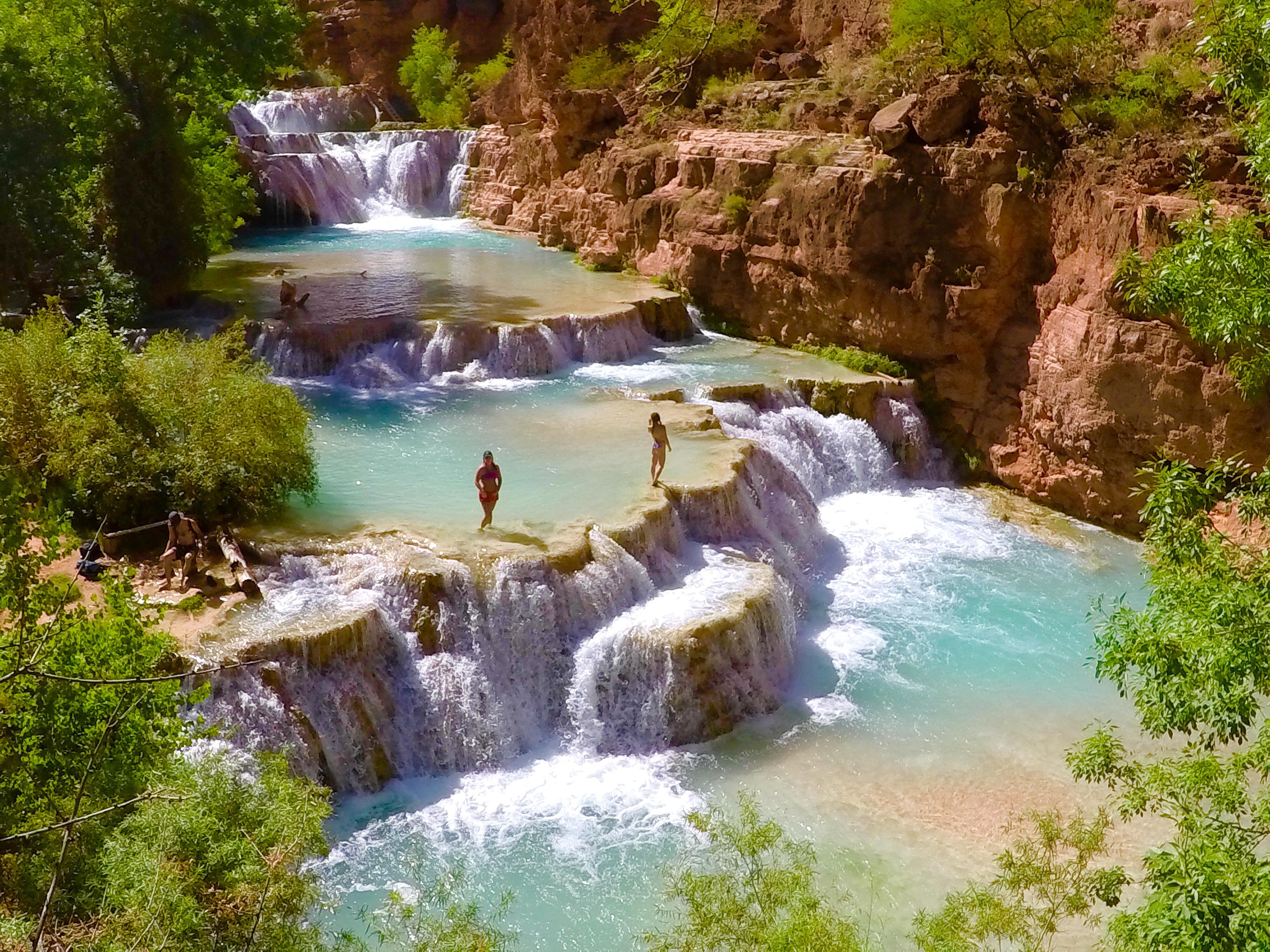 Beaver Falls In Havasupai