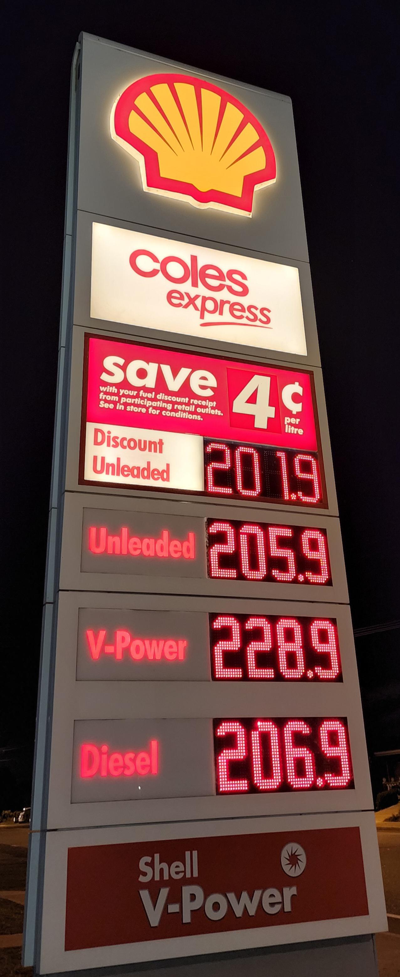 something something fuel excise something something cannibalized