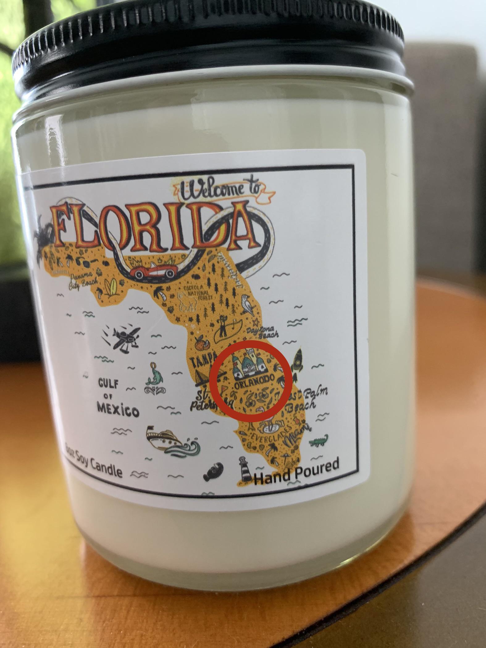 This candle at HomeGoods to Orlanodo” r/orlando
