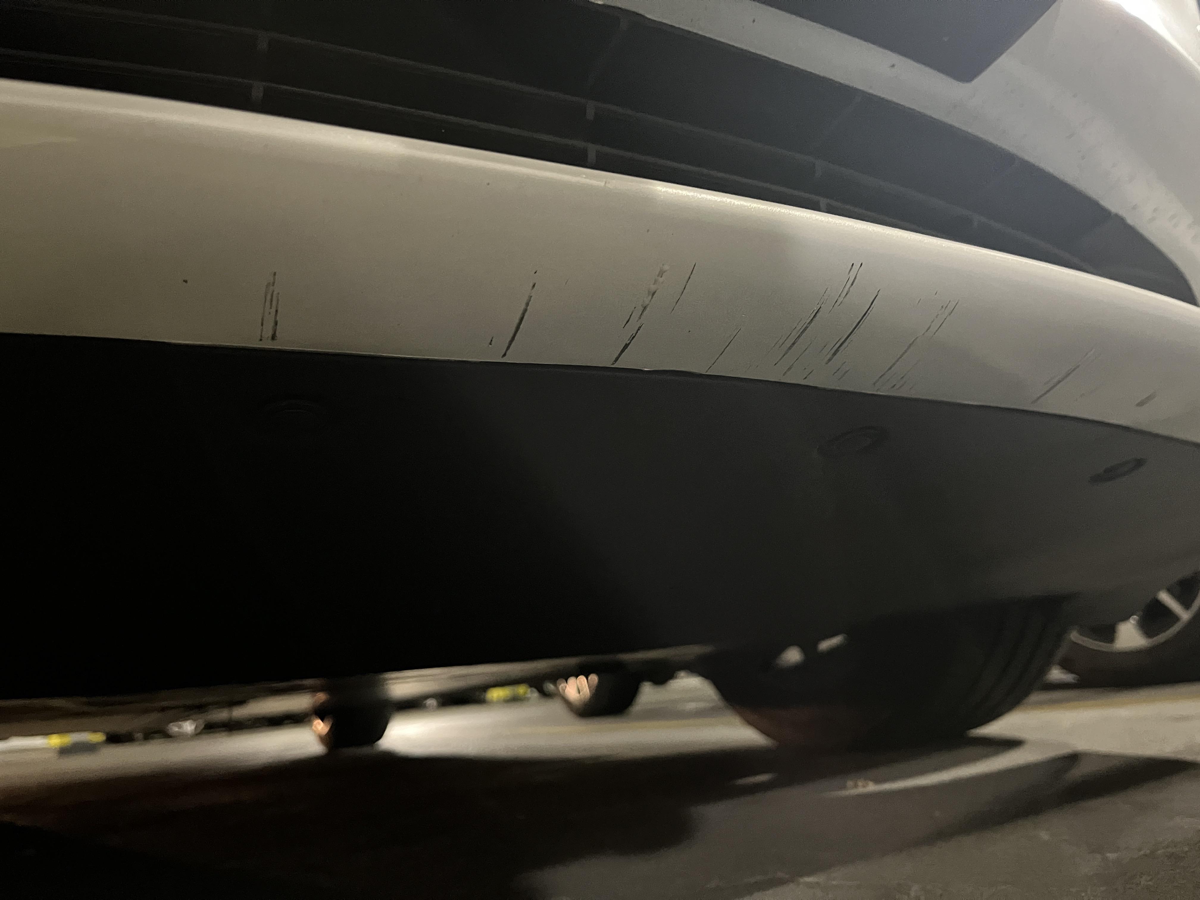 M3 Lease Scratch Under Front Bumper r/TeslaModel3