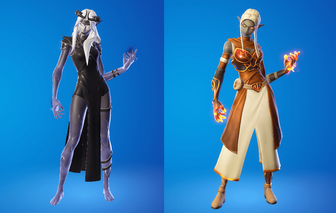 The new Etheria skin actually uses Ember's lobby pose! r/FortNiteBR