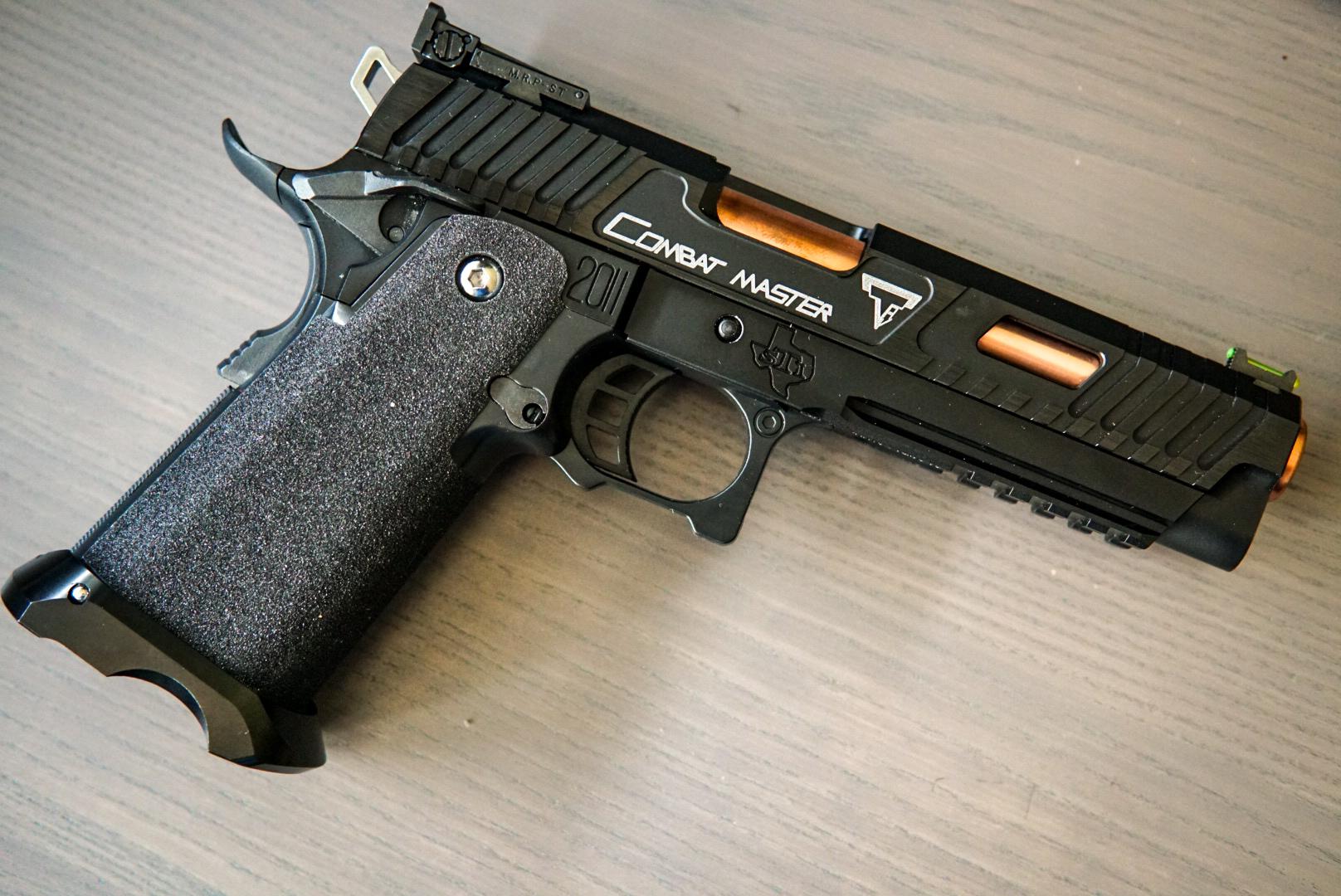 Latest Build. John Wick TT STI Combat Master 2011 r/airsoft