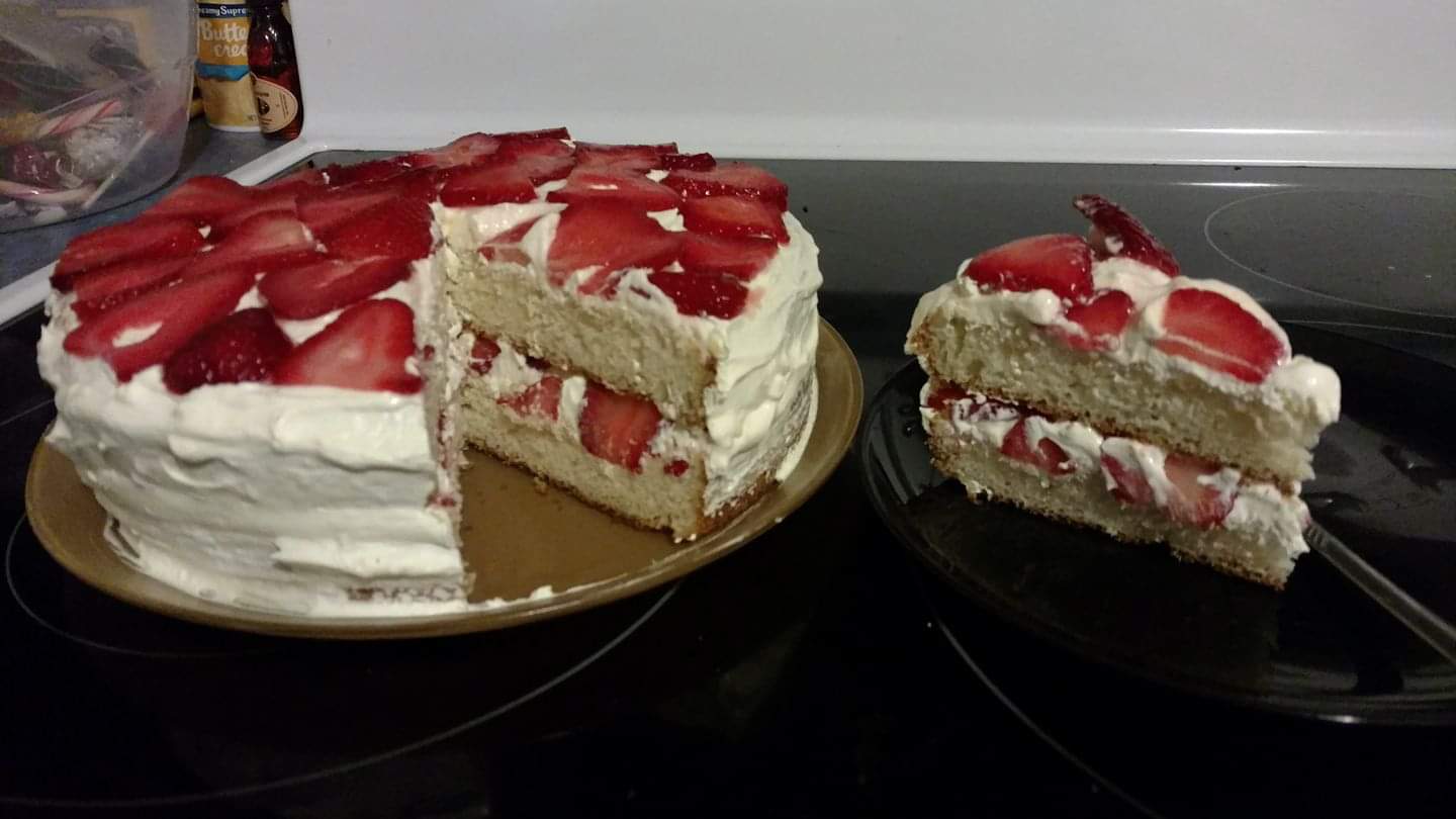 Cool Whip Strawberry Shortcake Cake r/recipes