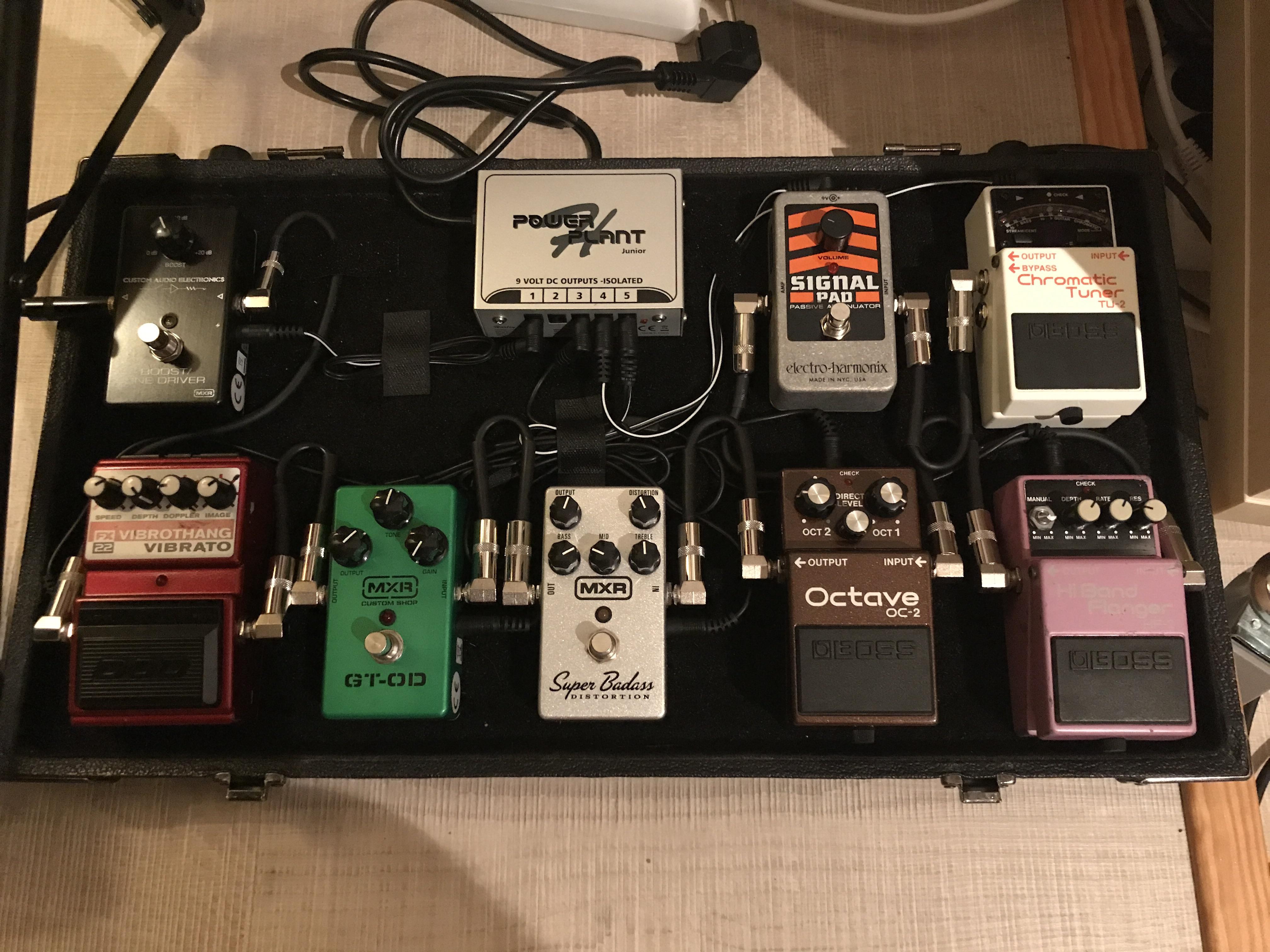 Upgraded my pedalboard HardRock r/guitarpedals