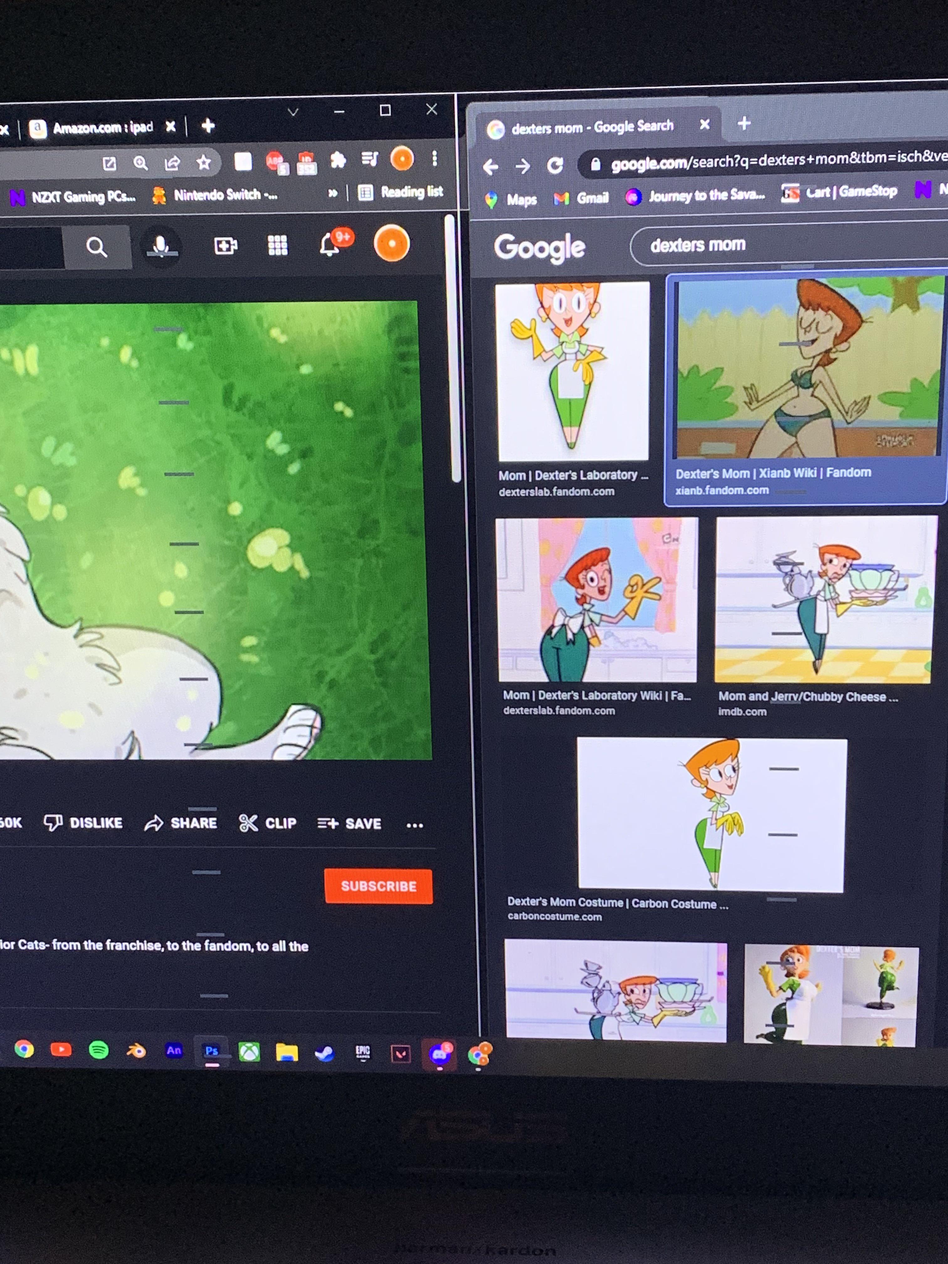 keep getting these random gray bars on my laptop screen? it’s an asus